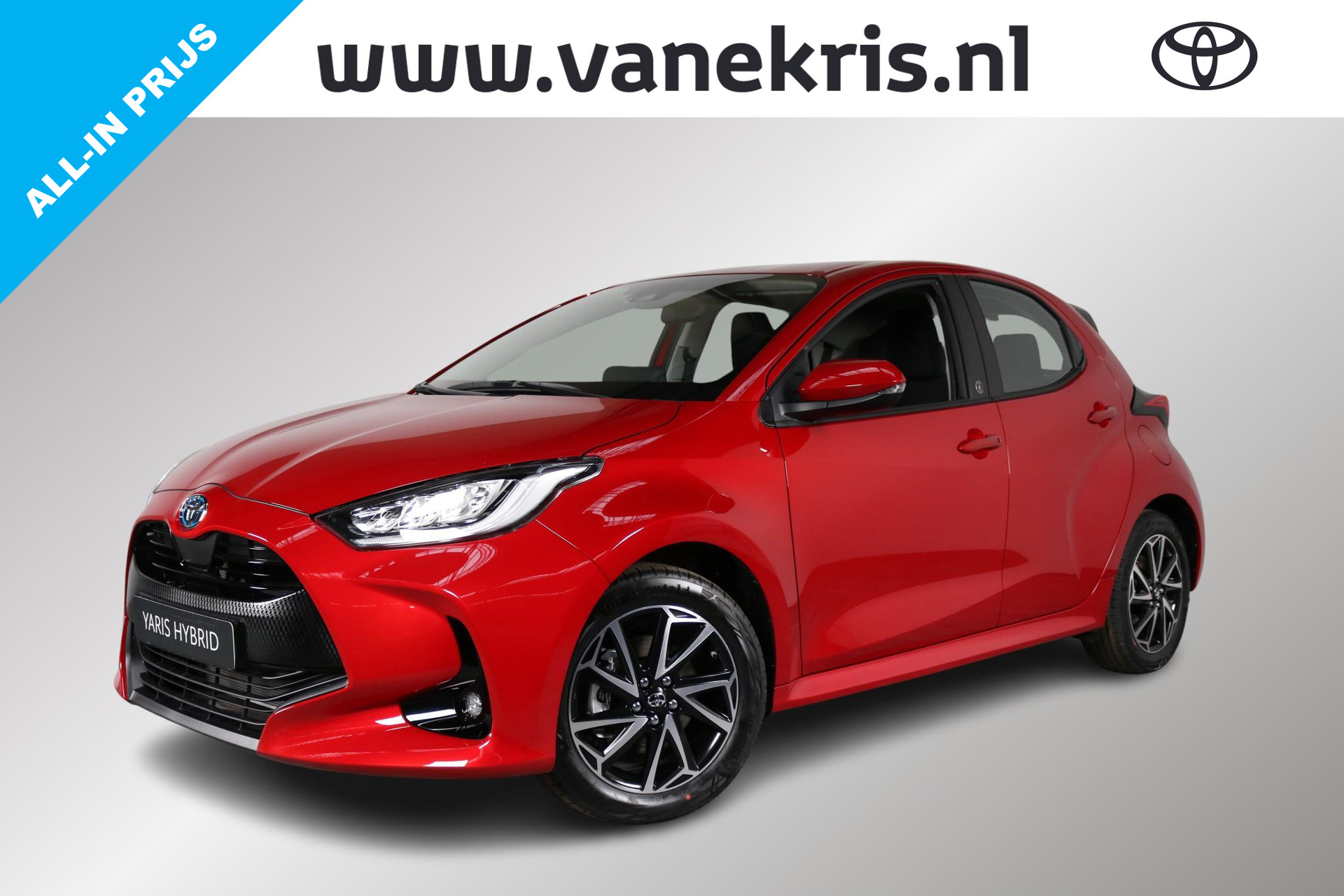 Toyota Yaris 1.5 Hybrid Dynamic, NIEUW, direct beschikbaar bij viaBOVAG.nl