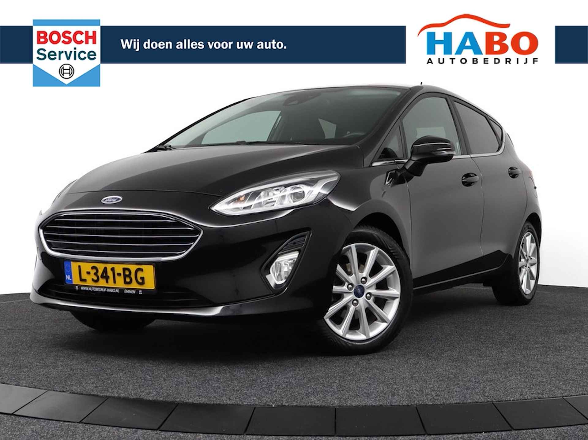 Ford Fiesta 1.0 ECOBOOST TITANIUM X 5DRS ECC/CRUISE/APPLE.CARPLAY/PARK.SENS/STOEL.VERWARM./LMV - 1/47