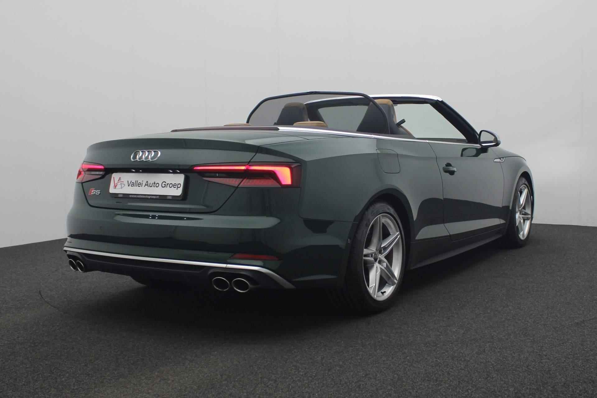 Audi S5 Cabriolet 3.0 TFSI 354PK S-tronic quattro  Pro Line Plus | 360 Camera | LED | Stoelverwarming | Keyless | Bang & Olufsen 3D sound | Leder | 18 inch - 5/53