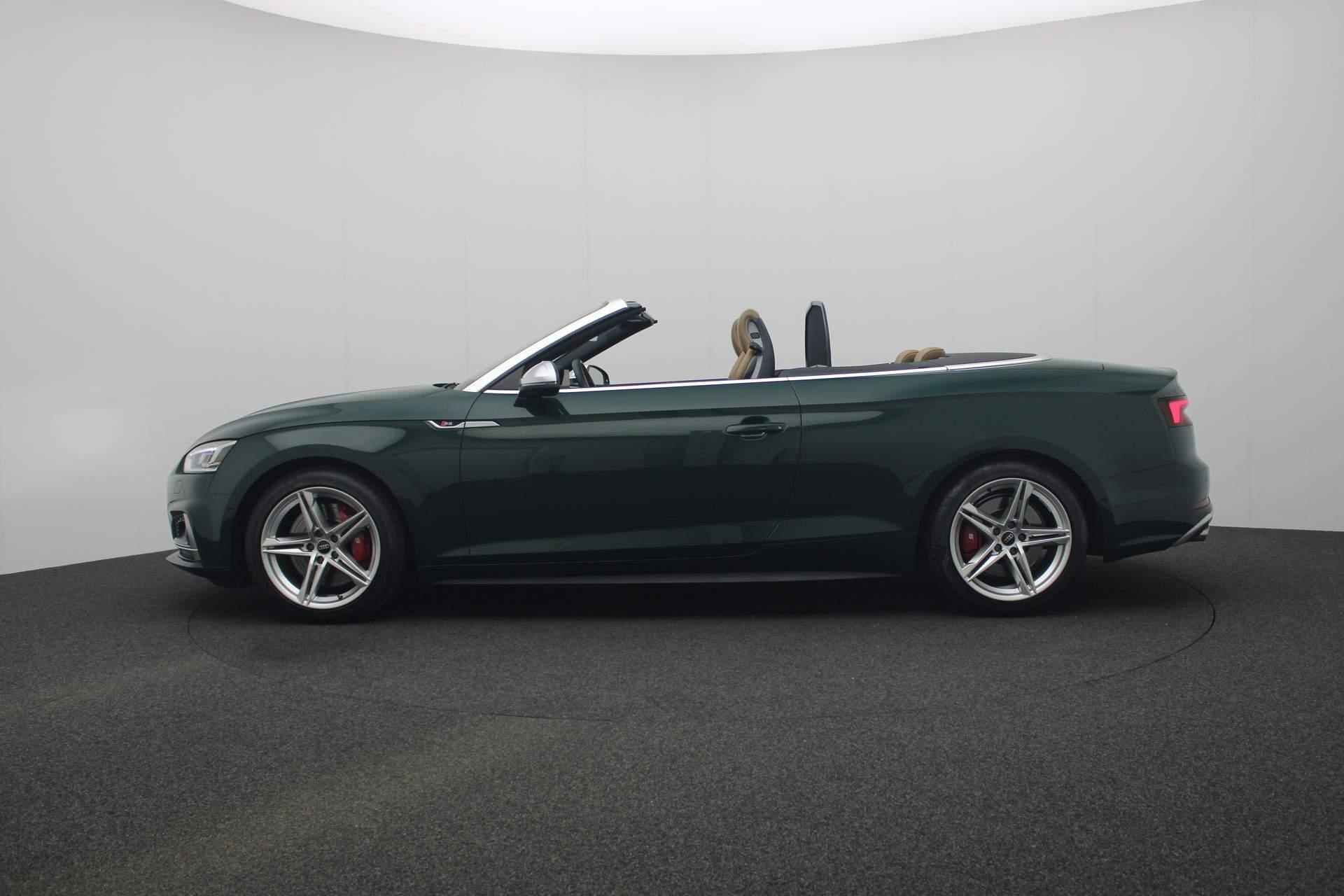 Audi S5 Cabriolet 3.0 TFSI 354PK S-tronic quattro  Pro Line Plus | 360 Camera | LED | Stoelverwarming | Keyless | Bang & Olufsen 3D sound | Leder | 18 inch - 26/53