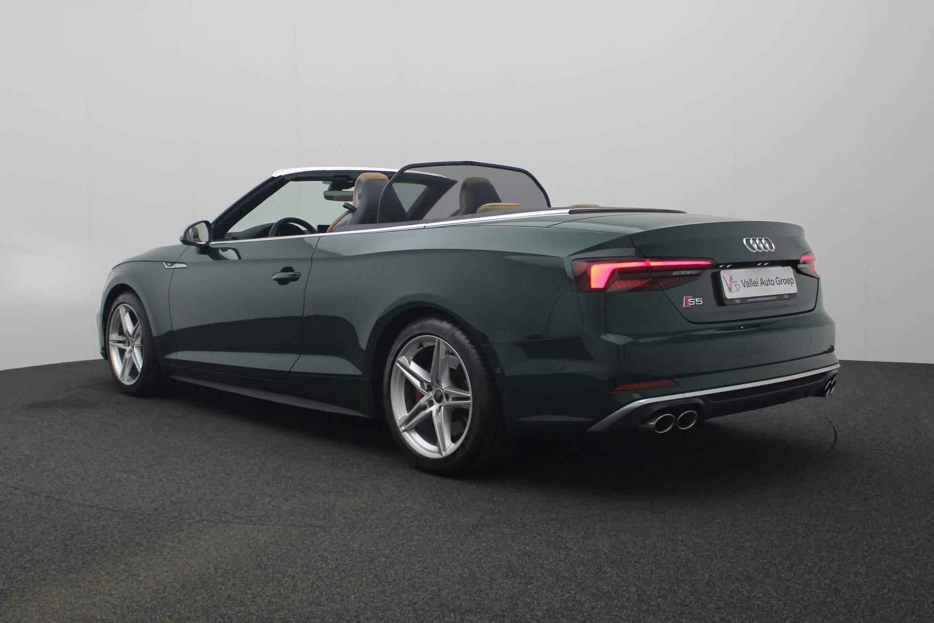 Audi S5 Cabriolet 3.0 TFSI 354PK S-tronic quattro  Pro Line Plus | 360 Camera | LED | Stoelverwarming | Keyless | Bang & Olufsen 3D sound | Leder | 18 inch - 45/53