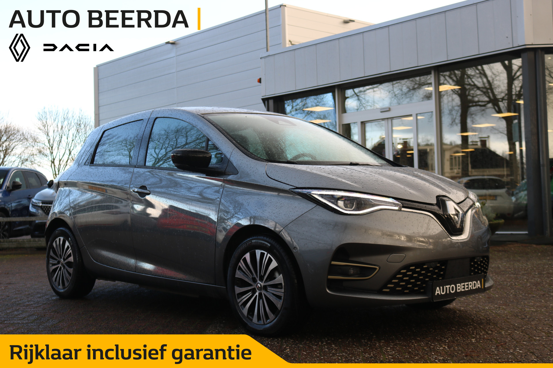 Renault ZOE R135 Iconic 52 kWh Fabrieksgarantie tot 11-2027 max. 100.000 km I Koopaccu I