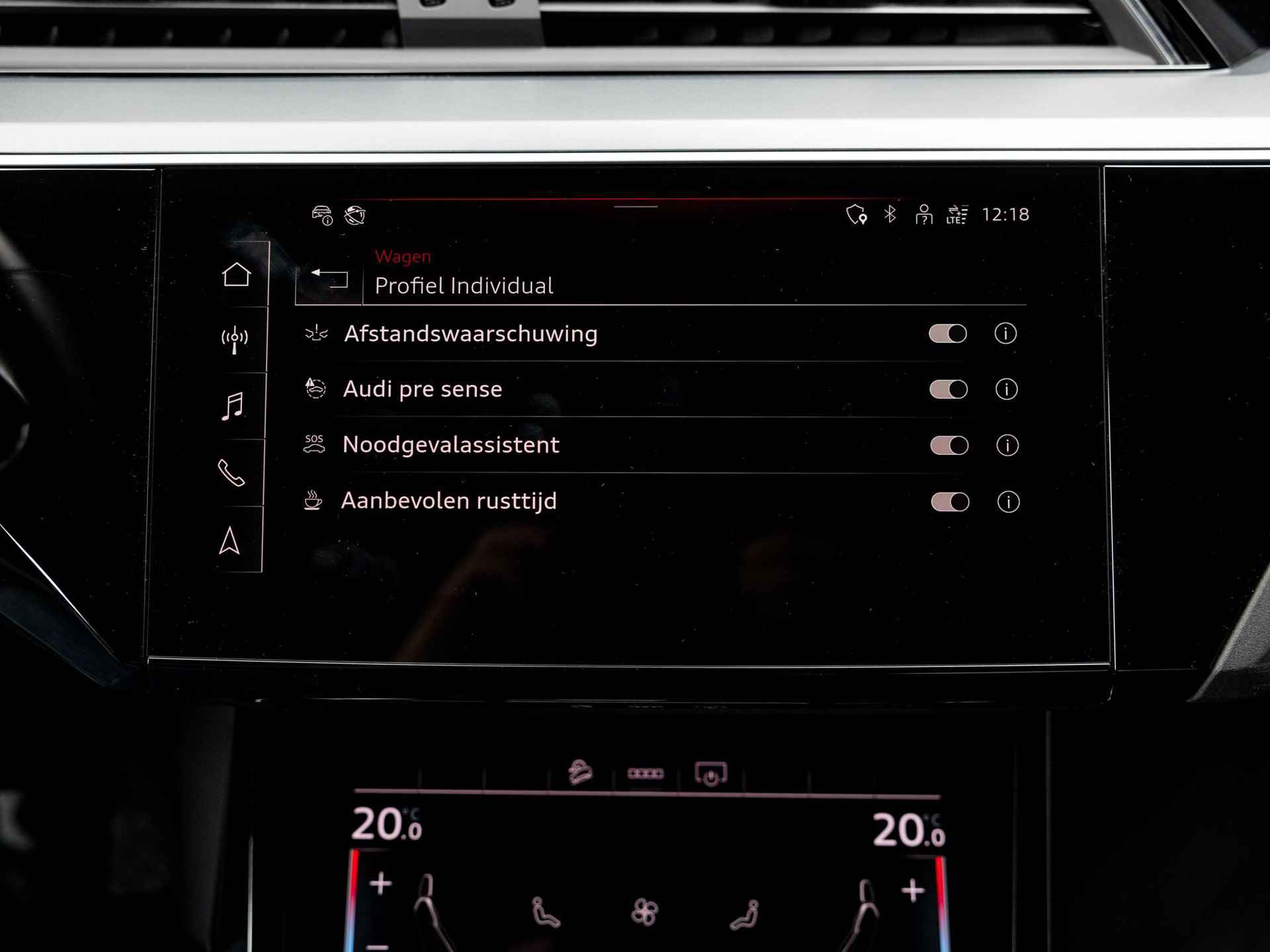 Audi e-tron Sportback 55 quattro S edition 95 kWh | NAVIGATIE | LEDER | PANORAMA SCHUIFDAK | STOELVERWARMING | VIRTUAL COCKPIT | 21 INCH | ADAPTIVE CRUISE CONTROL | [ - 36/44