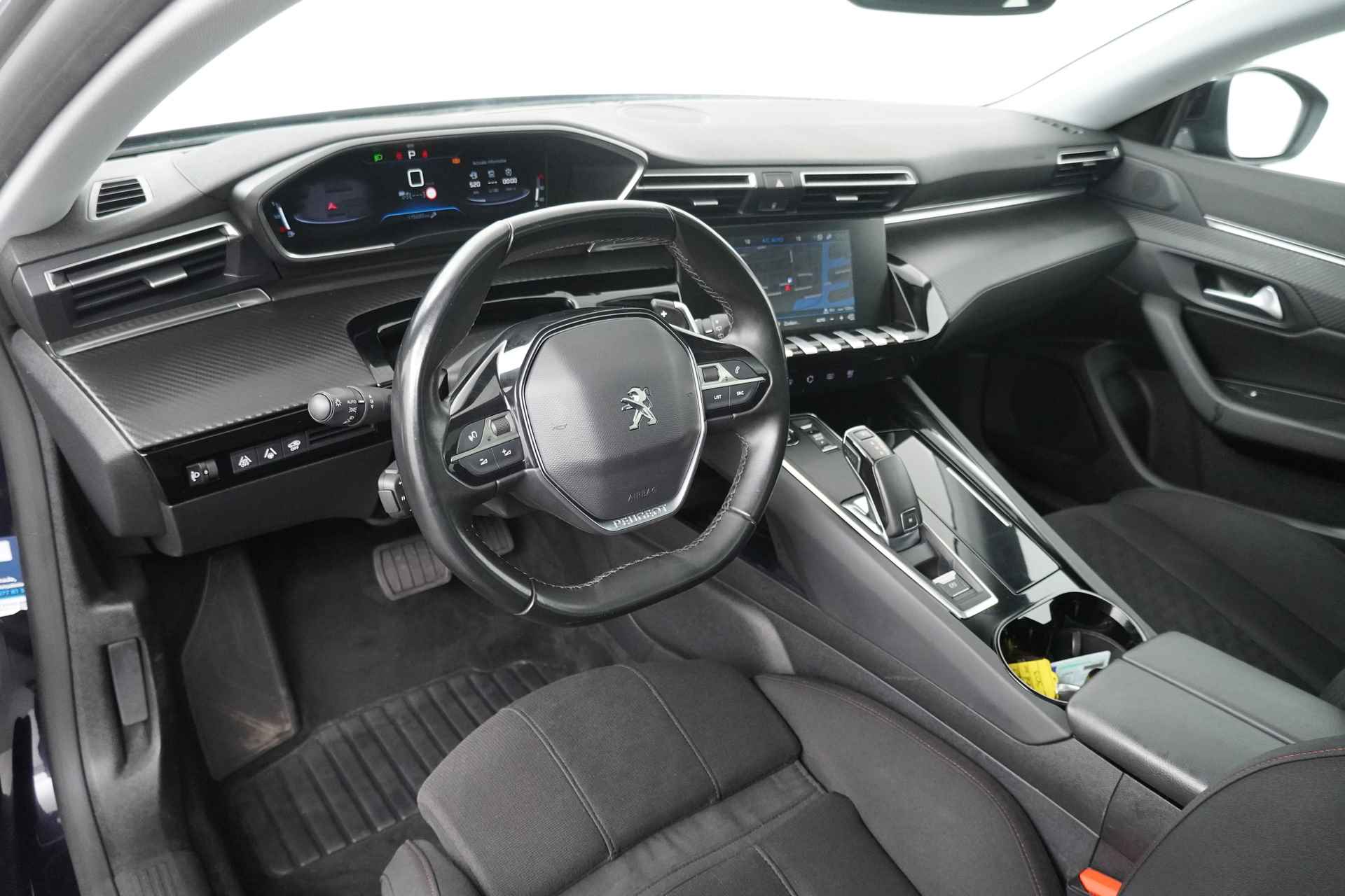 Peugeot 508 SW BWJ 2019 1.6 PureTech 181 PK Blue Lease Active AUTOMAAT TREKHAAK / APPLE CARPLAY / ANDROID AUTO / PANORAMADAK / KEYLESS / LANE ASSIST / CAMERA / NAVI / CLIMA / CRUISE / LMV - 5/31