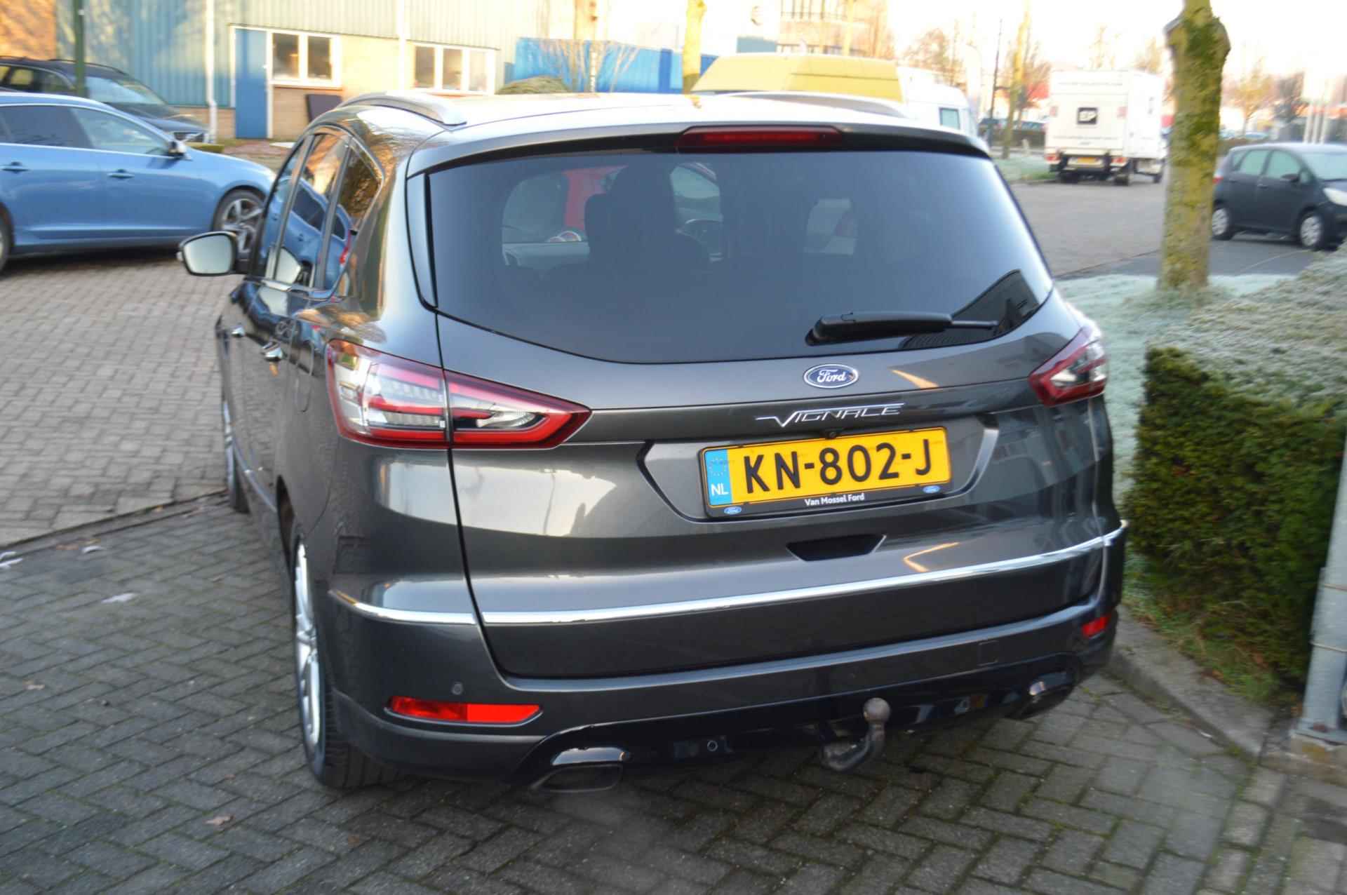 Ford S-Max 1.5 Vignale, NL-auto, TREKHAAK 1600KG, 1e eig, NAP, APK - 17/36