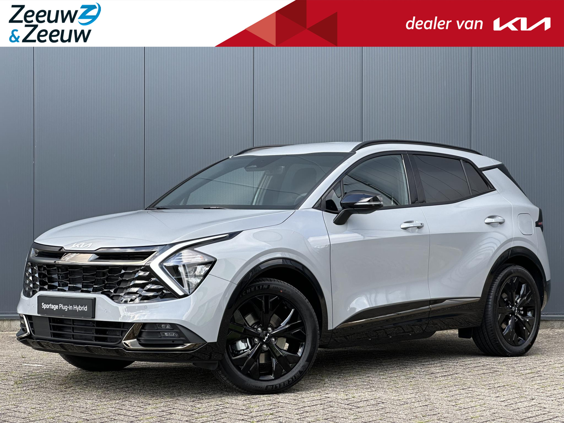 Kia Sportage 1.6 T-GDi Plug-in Hybrid AWD Dark Edition | *Niet op voorraad* | *Nu te bestellen* | *€4.000,- inruilpremie* | Navi | Clima | Camera | Stoel-/Stuurverwarming | Apple Carplay | Android Auto