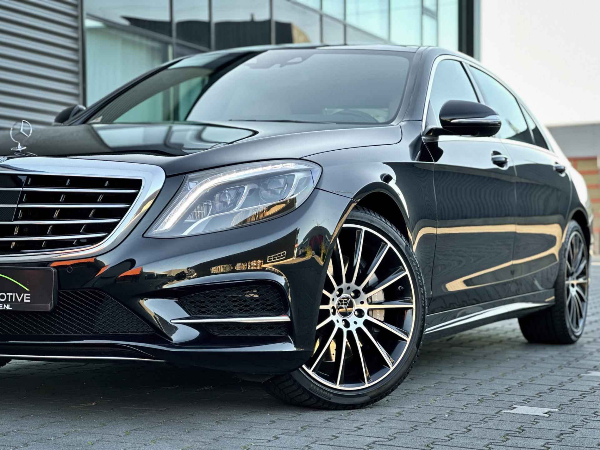 Mercedes-Benz S-klasse 350 BlueTEC Lang AMG Line | Burmester | 360 camera | Panorama dak | Org. NL | Eerste eig. | - 37/67