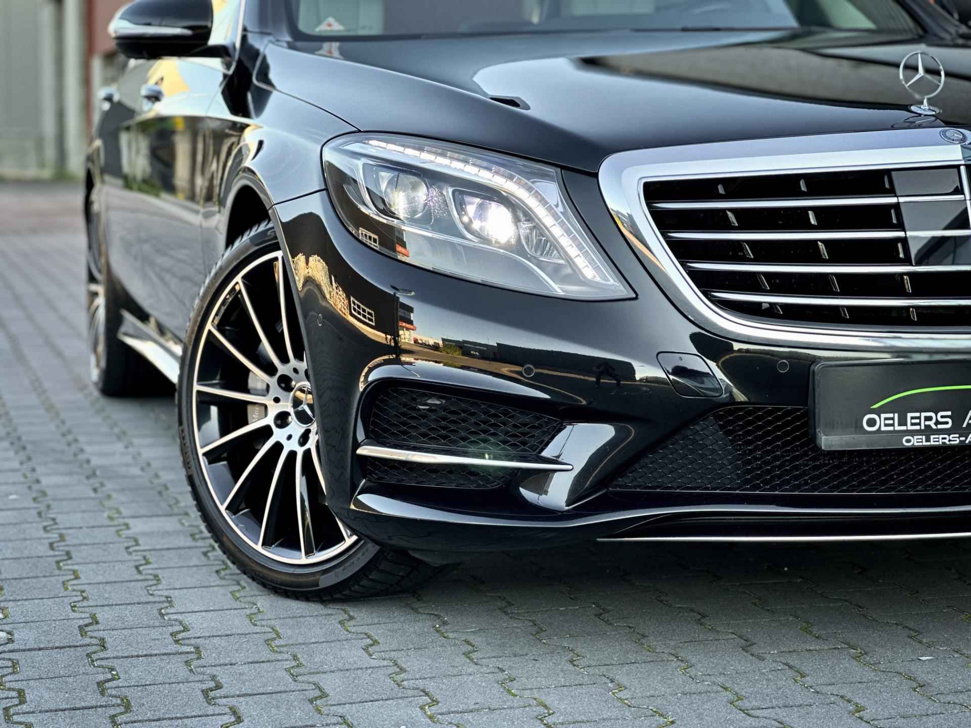 Mercedes-Benz S-klasse 350 BlueTEC Lang AMG Line | Burmester | 360 camera | Panorama dak | Org. NL | Eerste eig. | - 39/67