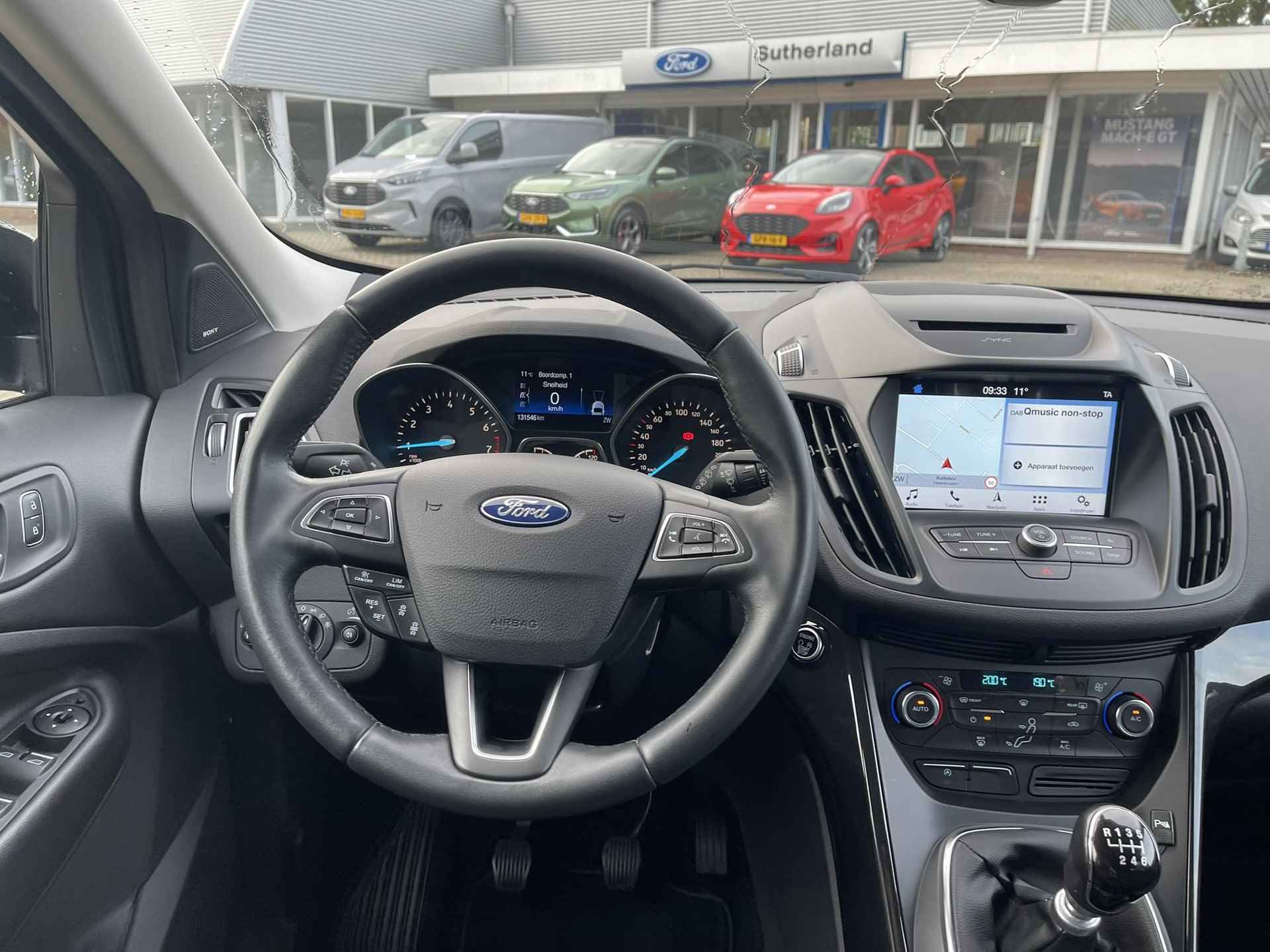 Ford Kuga 1.5 EcoBoost Titanium 150pk 150pk Trekhaak | Achteruitrijcamera | Navigatie | Getint glas | Dealer onderhouden - 12/43