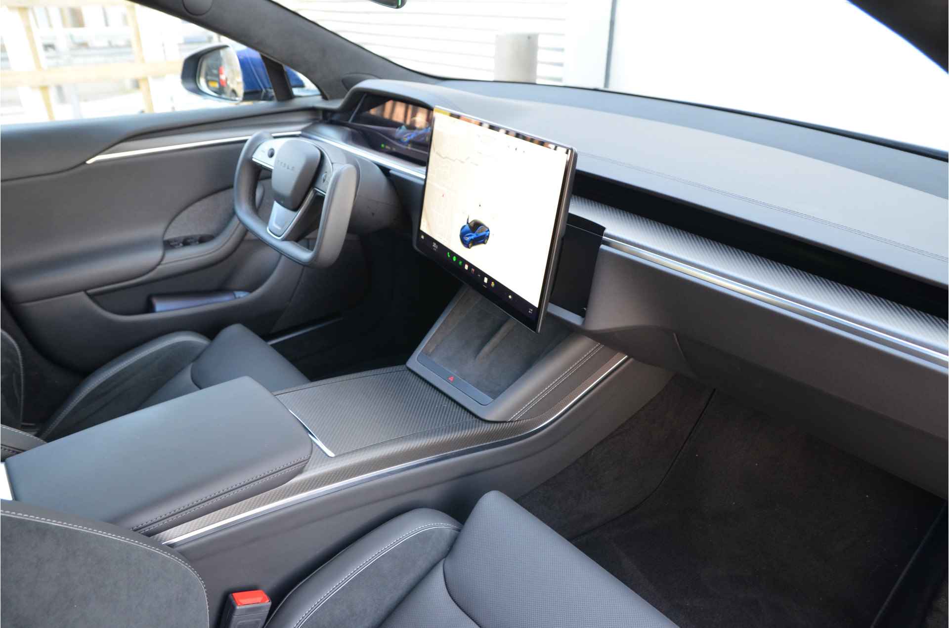 Tesla Model S Plaid AWD 90 kWh Sportstoelen, Enhanced AutoPilot4.0 - 12/37