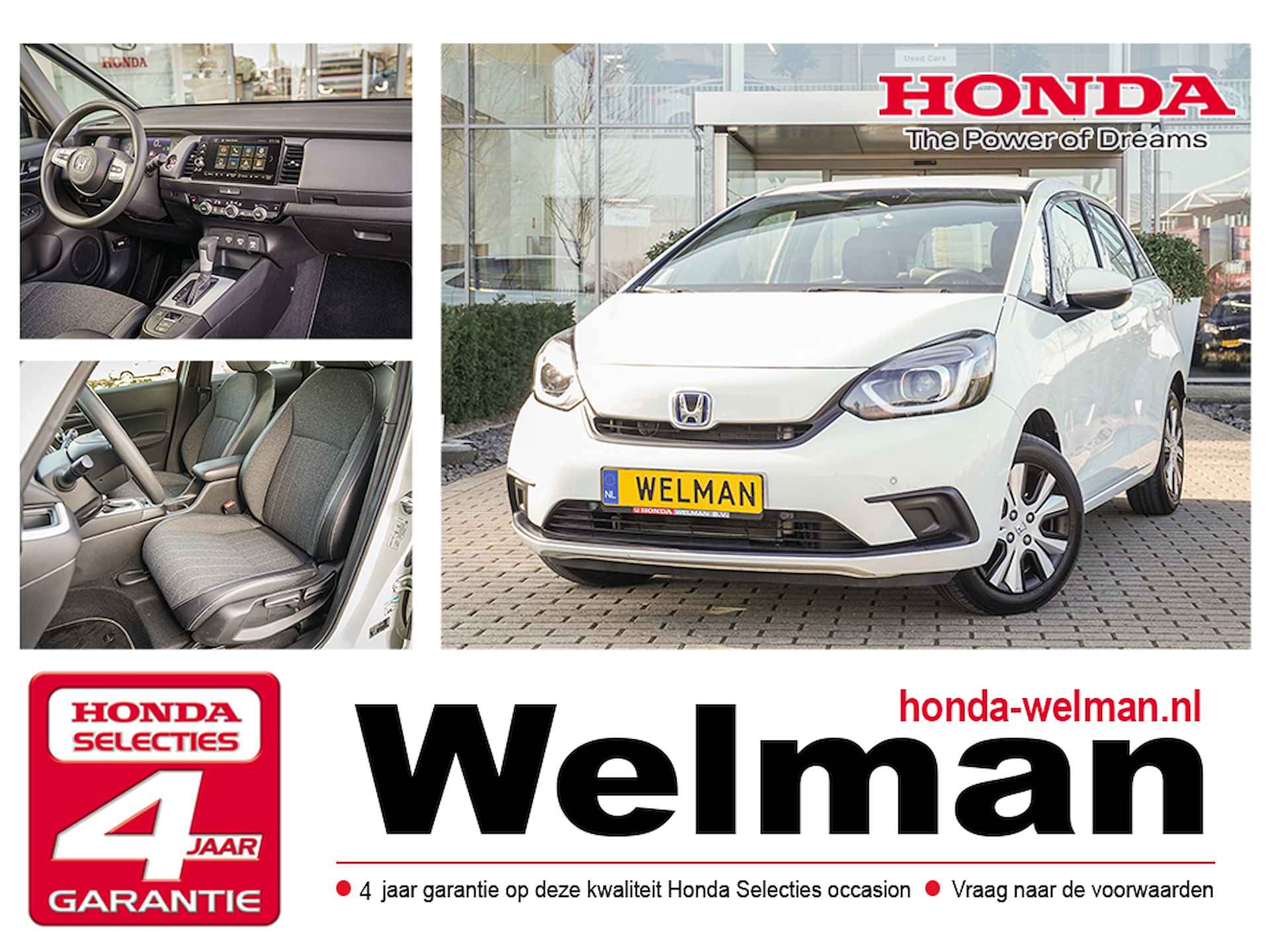 Honda Jazz 1.5i e:HEV ELEGANCE - FULL HYBRID - AUTOMAAT