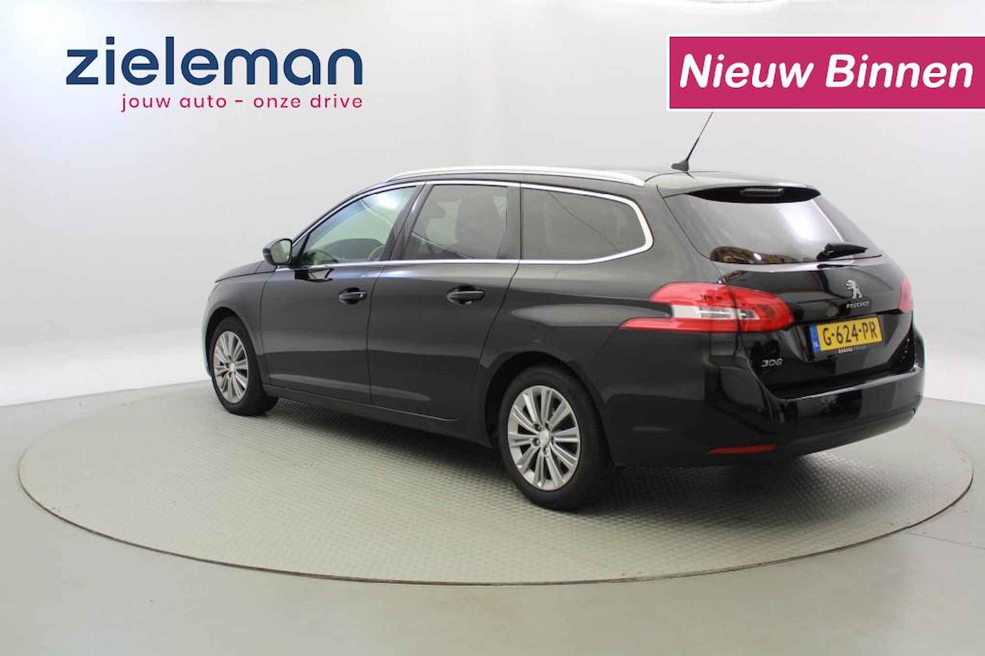 PEUGEOT 308 1.5 BlueHDi Premium Automaat - Leer, Panorama - 3/29