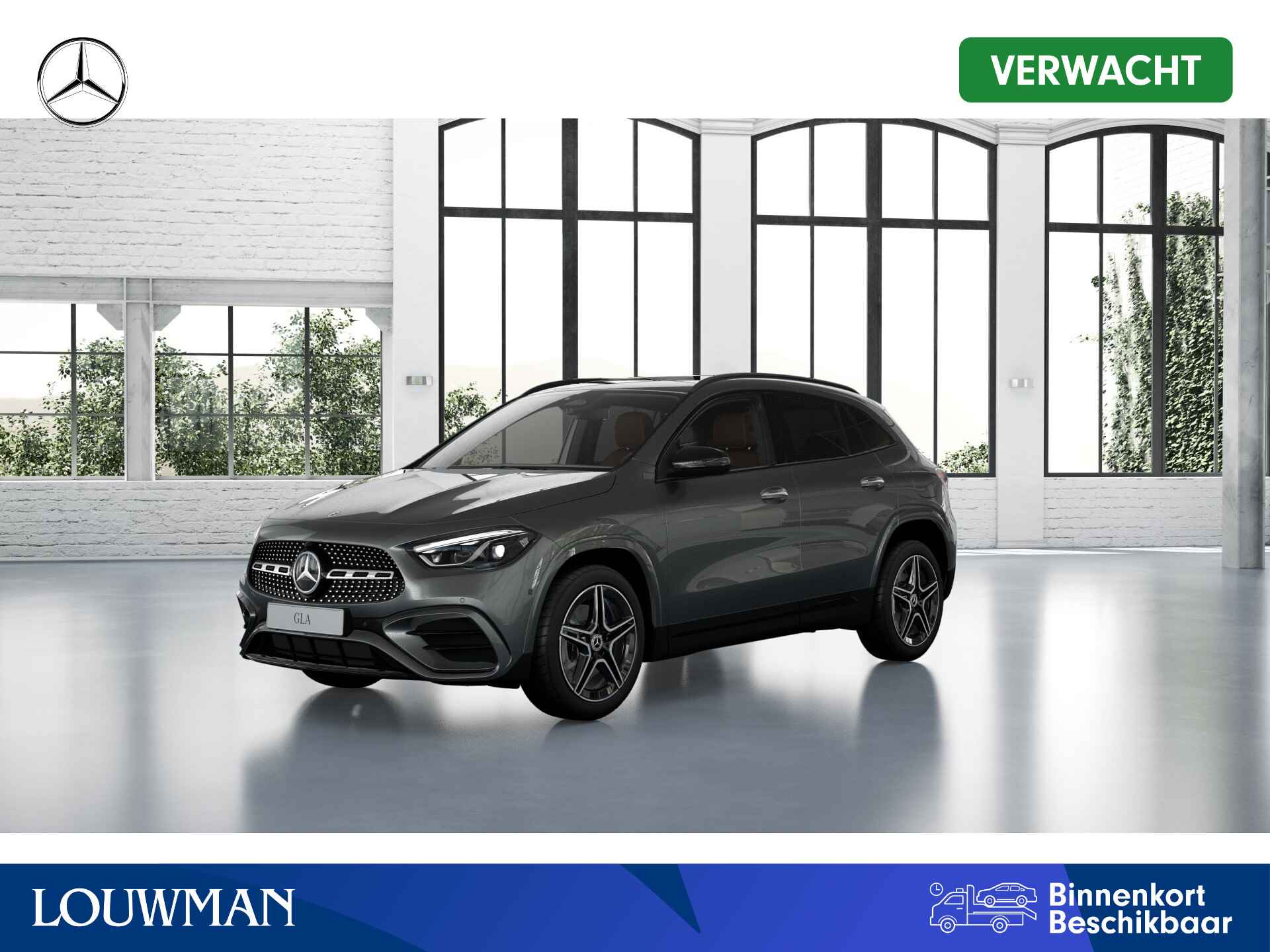 Mercedes-Benz GLA 180 Business Solution AMG | Trekhaak | Nightpakket | Parkeerpakket met achteruitrijcamera | EASY PACK achterklep | GUARD 360 ° Vehicle protection Plus | Keyless-Go comfortpakket | USB-pakket plus |