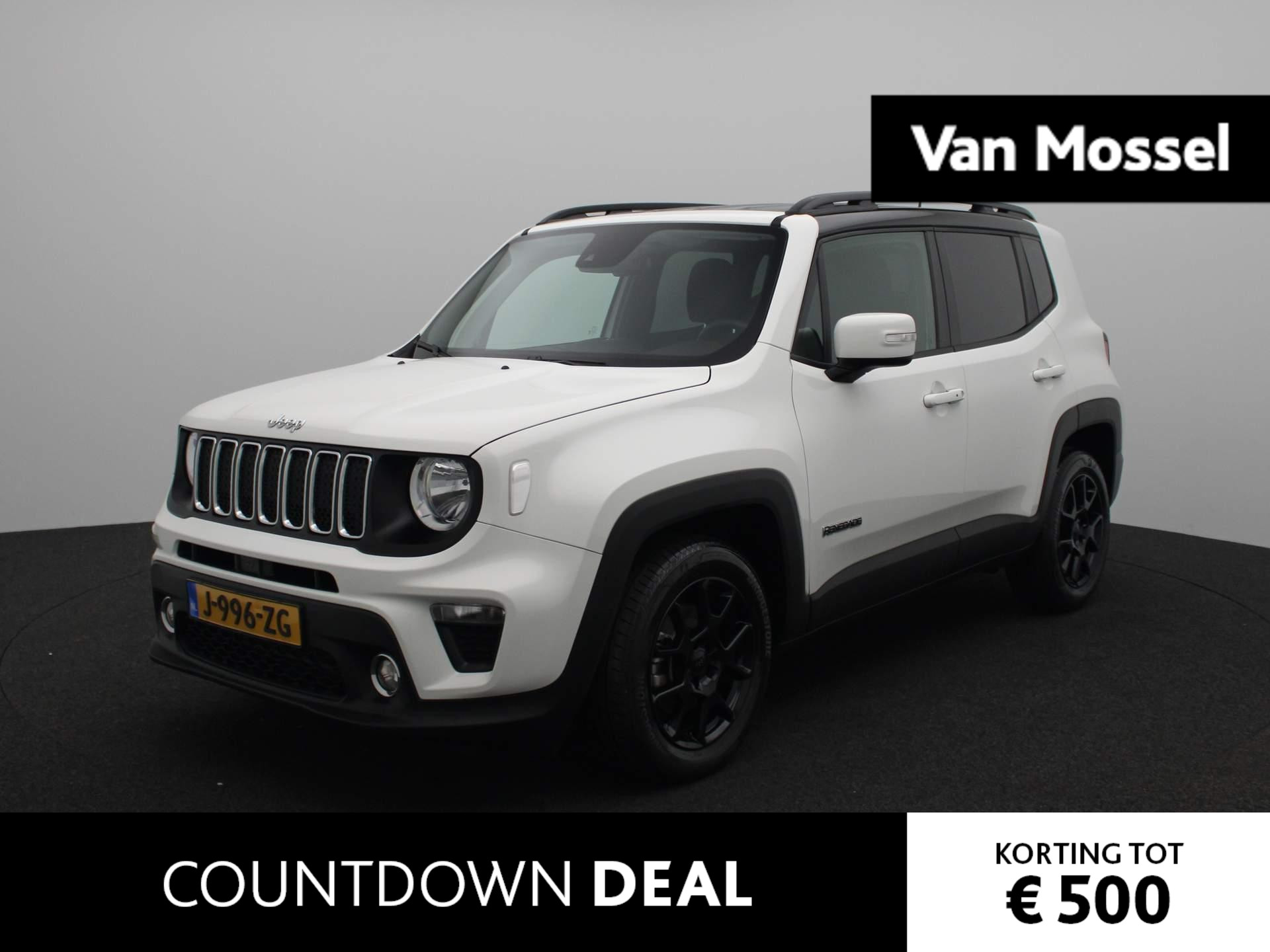 Jeep Renegade 1.3T DDCT Longitude | Apple Carplay/Android Auto | 17" Lichtmetalen velgen | Climate control