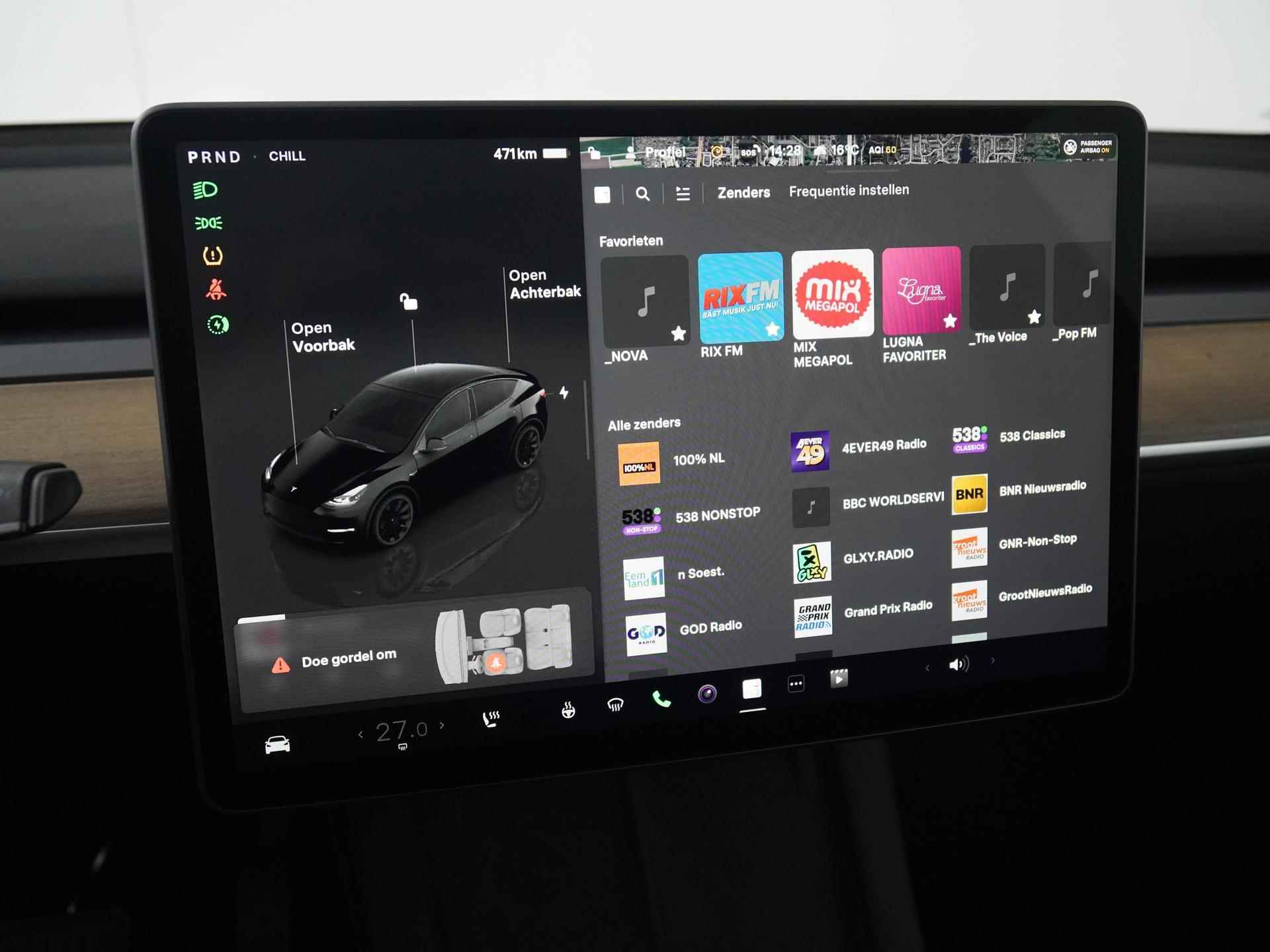 Tesla Model Y Long Range AWD Dual | Camera | Adapt.cruise | Blind spot | Premium audio | Zondag open! - 14/44