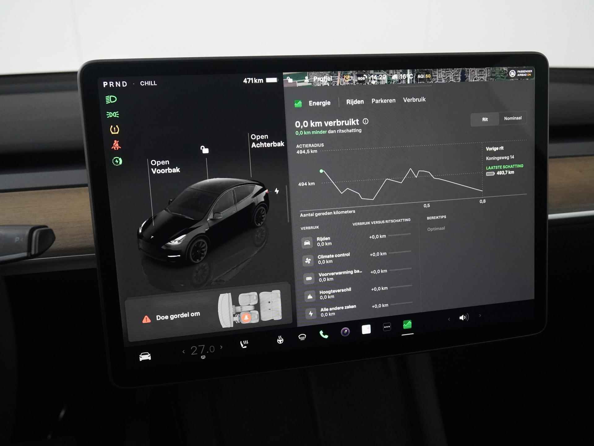 Tesla Model Y Long Range AWD Dual | Camera | Adapt.cruise | Blind spot | Premium audio | Zondag open! - 17/44