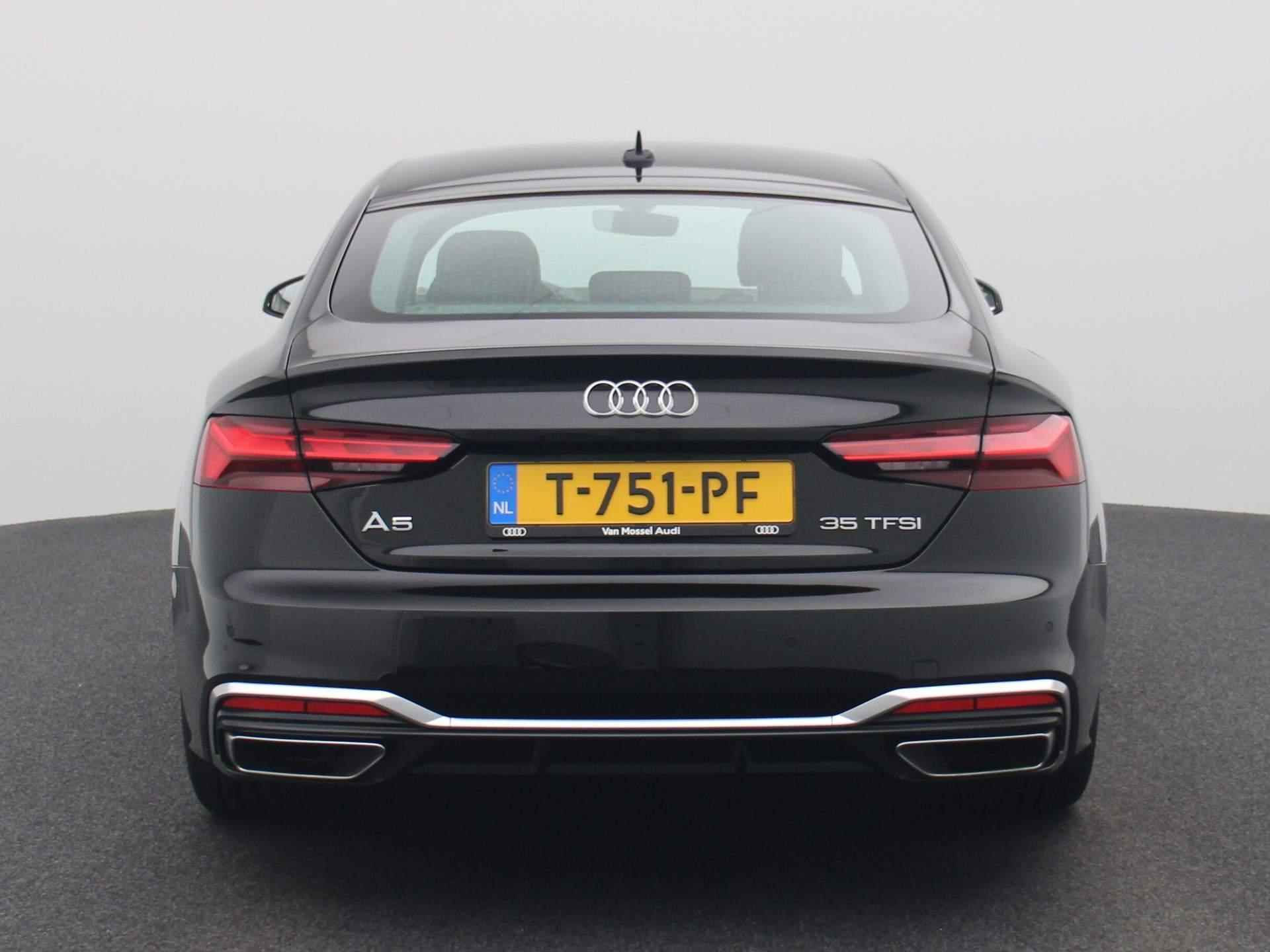 Audi A5 Sportback 35 TFSI S edition 150 PK | Automaat  | S-line | Navigatie | Virtual cockpit | Parkeersensoren | Stoelverwarming | Cruise Controle | Climate Control | - 5/43