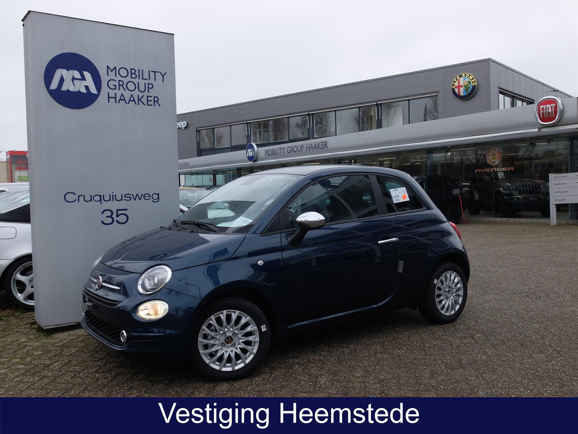 Fiat 500 1.0 Hybrid 70pk - DIRECT LEVERBAAR