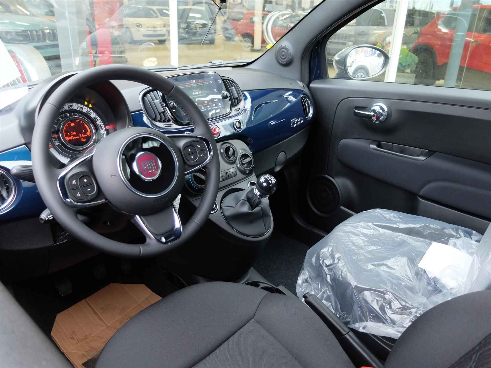 Fiat 500 1.0 Hybrid 70pk - DIRECT LEVERBAAR - 2/23