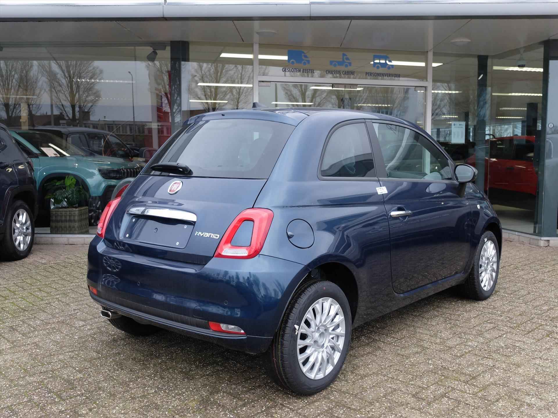 Fiat 500 1.0 Hybrid 70pk - DIRECT LEVERBAAR - 4/23