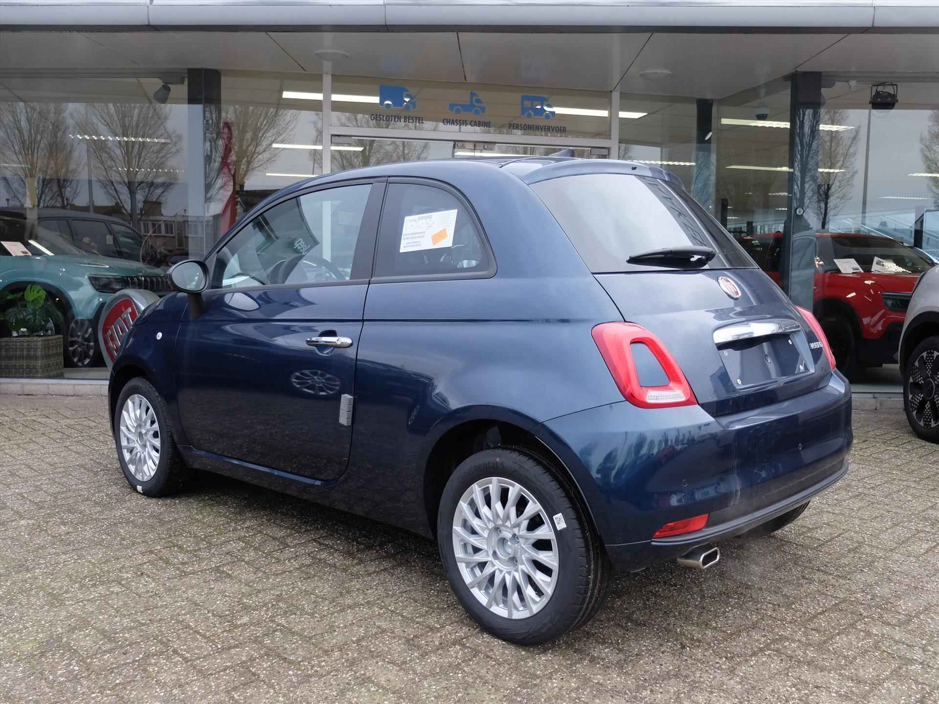 Fiat 500 1.0 Hybrid 70pk - DIRECT LEVERBAAR - 6/23