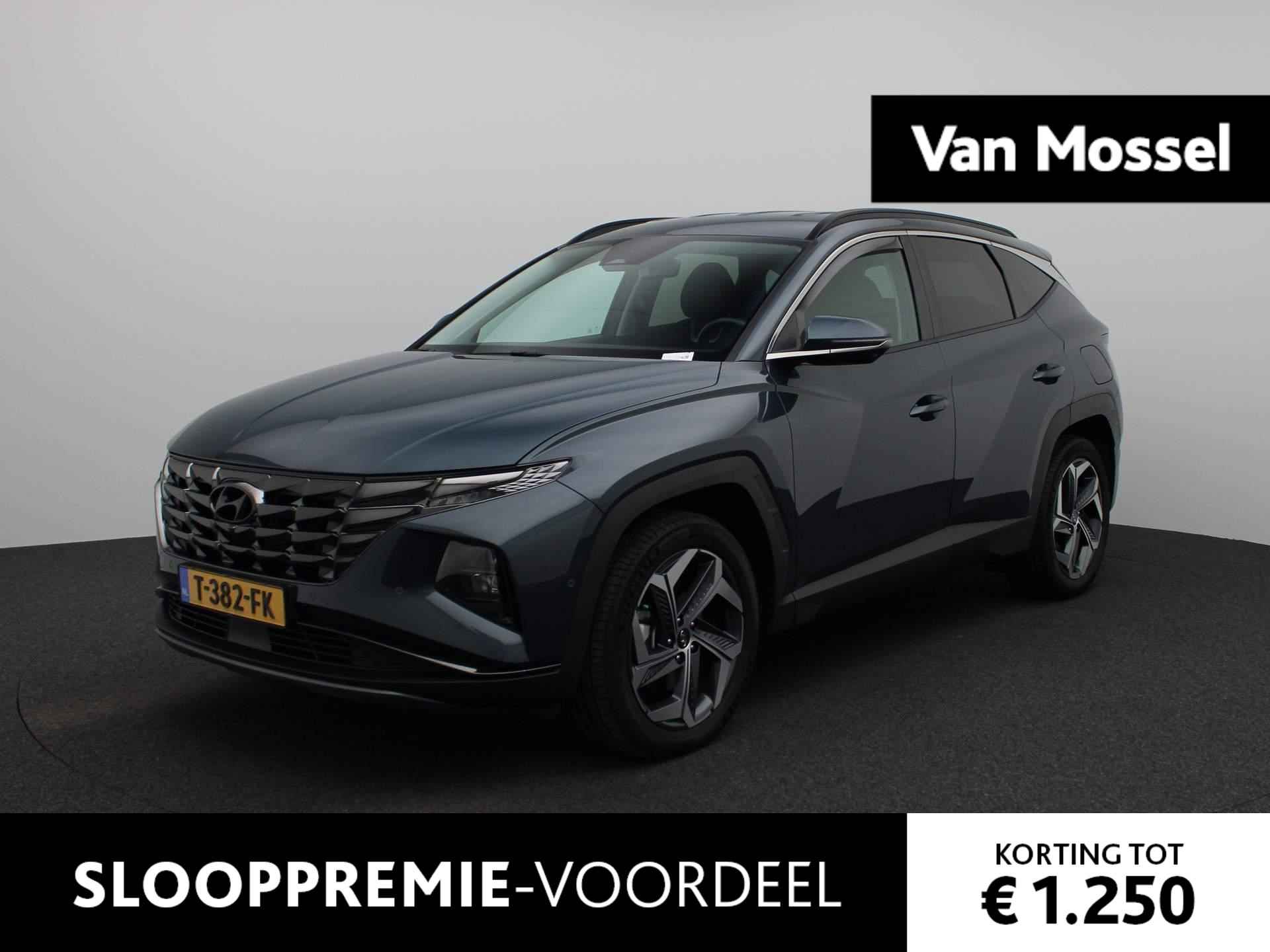 Hyundai Tucson 1.6 T-GDI PHEV Premium 4WD | LEDER | KRELL AUDIO | STOELVERWARMING+VENTILATIE | 360-CAMERA | ELEKTRISCHE BESTUURDERSSTOEL MET GEHEUGEN | ELEKTRISCHE ACHTERKLEP | LED KOPLAMPEN | ADAPTIVE CRUISE CONTROL | LANE ASSIST | ACHTERBANK VERWARMD | STUURWIEL VERWARMING |