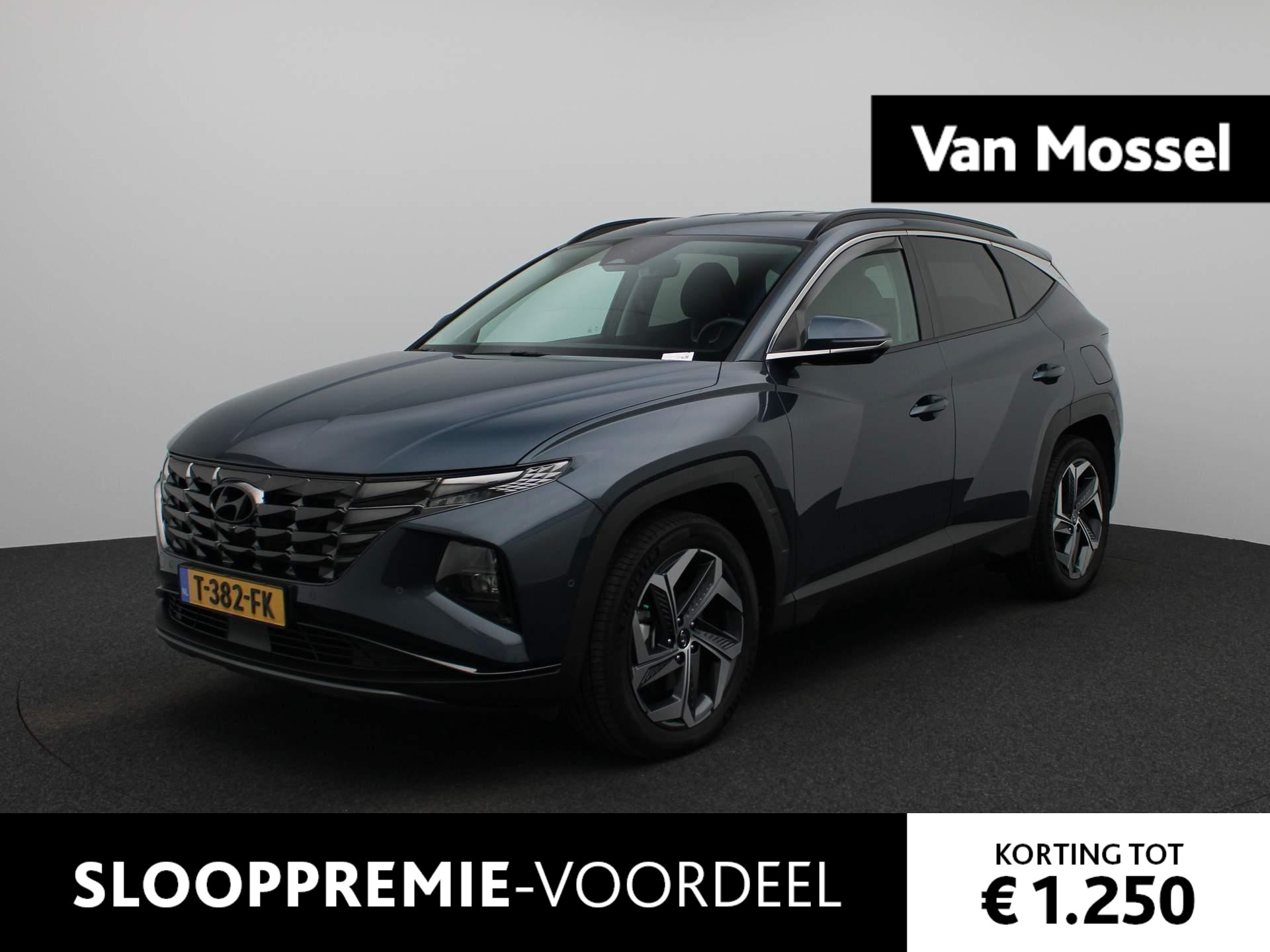 Hyundai Tucson 1.6 T-GDI PHEV Premium 4WD | LEDER | KRELL AUDIO | STOELVERWARMING+VENTILATIE | 360-CAMERA | ELEKTRISCHE BESTUURDERSSTOEL MET GEHEUGEN | ELEKTRISCHE ACHTERKLEP | LED KOPLAMPEN | ADAPTIVE CRUISE CONTROL | LANE ASSIST | ACHTERBANK VERWARMD | STUURWIEL VERWARMING |