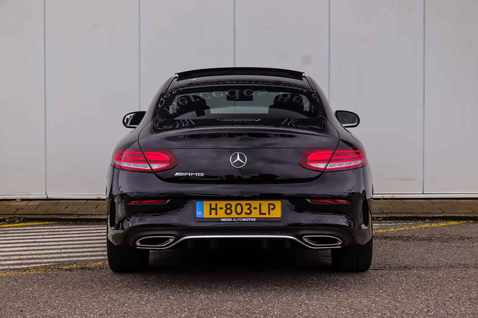 Mercedes-Benz C-klasse C 180 Coupé Automaat AMG Line | Panoramadak | Burmester Audio | 360° Camera | Sfeerverlichting | Comand | Keyless-Go | Spiegelpakket - 8/38