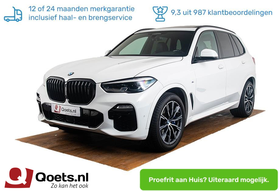 BMW X5 xDrive30d High Executive M-sport pakket - Trekhaak - Stoelverwarming - Sky Lounge Panoramadak - LED - Camera - Adaptive Cruise Control - Night Vision - Head-up Display - HiFi Audio bij viaBOVAG.nl