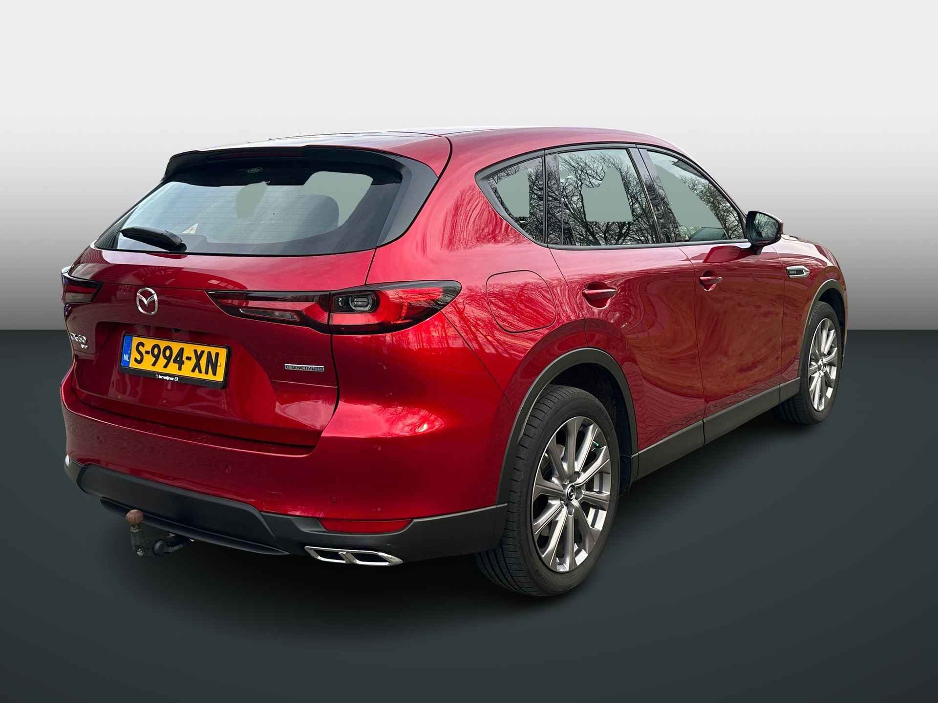 Mazda CX-60 2.5 e-SkyActiv PHEV Exclusive-Line | Trekhaak | Lederen Bekleding | Rijklaarprijs! - 4/21