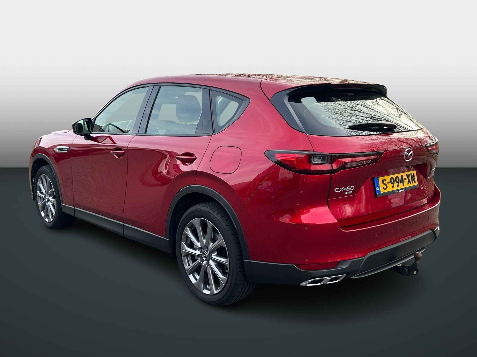 Mazda CX-60 2.5 e-SkyActiv PHEV Exclusive-Line | Trekhaak | Lederen Bekleding | Rijklaarprijs! - 5/21