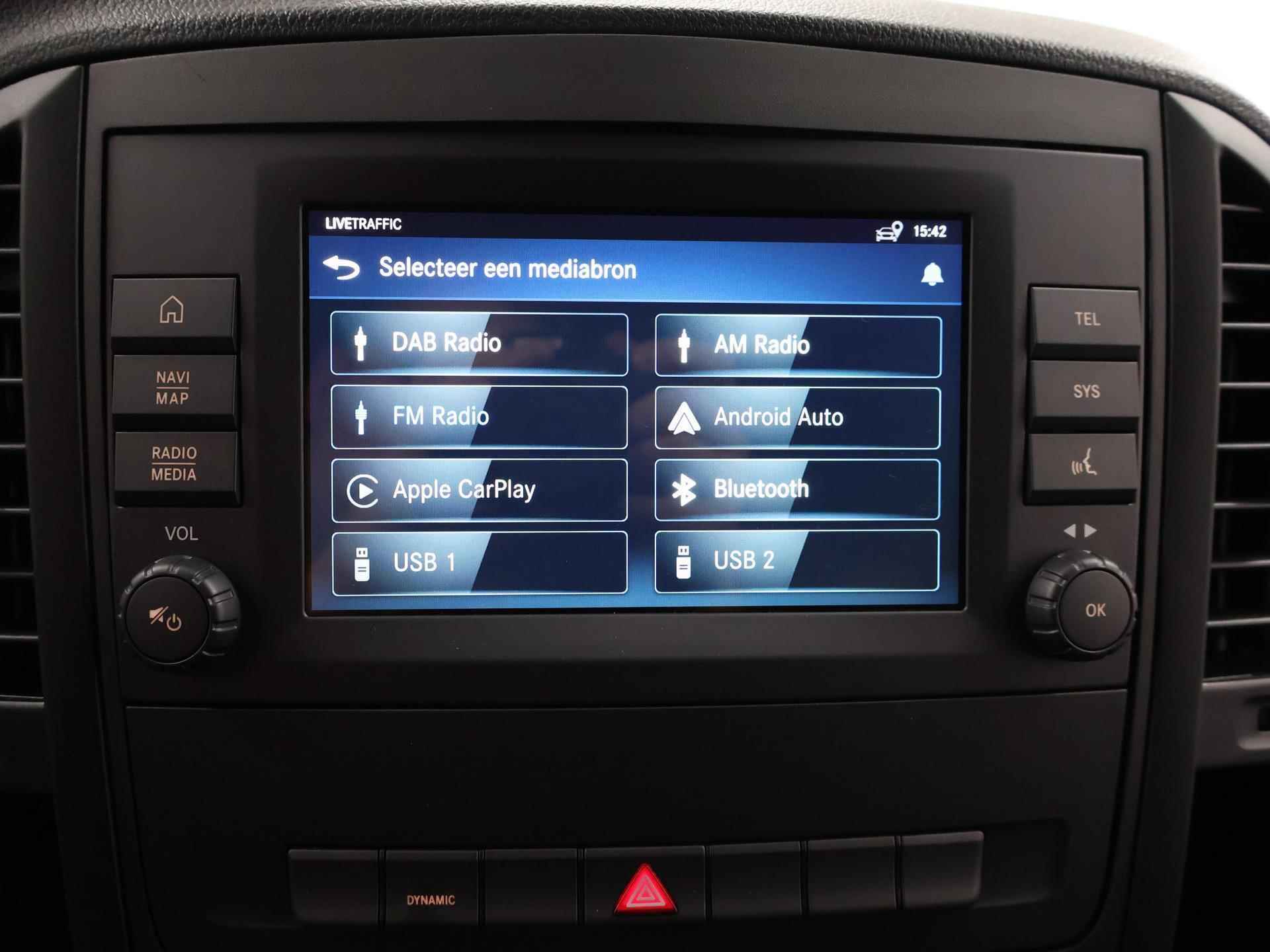 Mercedes-Benz eVito Lang 66 kWh Airconditioning | Navigatie | Stoelverwarming | DAB/Carplay/Usb | Achteruitrij camera | Cruise Control | Certified - 18/37