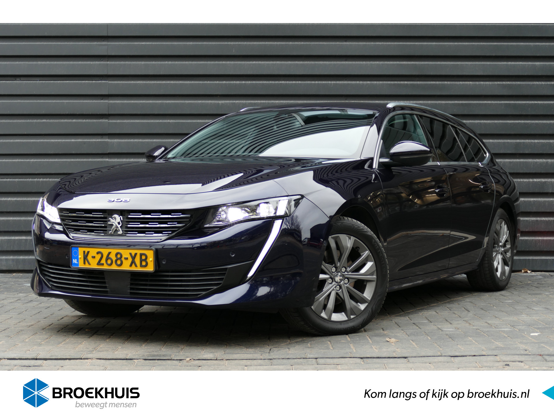 Peugeot 508 SW 1.6 PURETECH 180PK ALLURE AUTOMAAT / NAVI / CLIMA / PDC / 17" LMV / CAMERA / ANF. TREKHAAK / FULL-LED / BLUETOOTH / ADAPT. CR