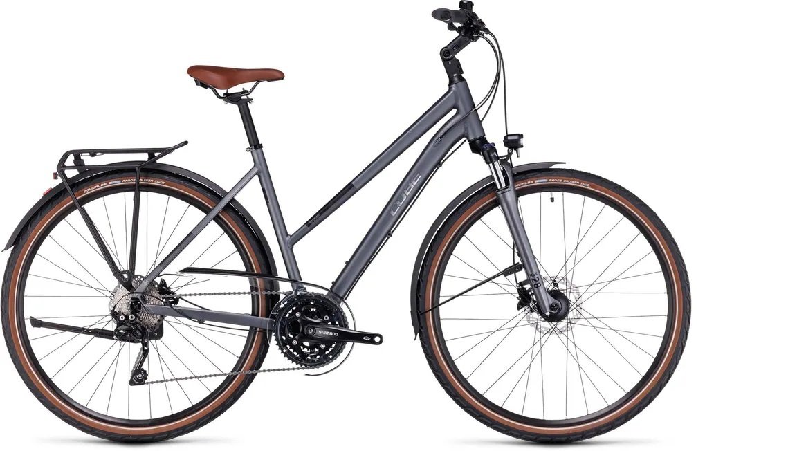 CUBE TOURING EXC GREY/METAL Mixed Grey/metal 50cm T M