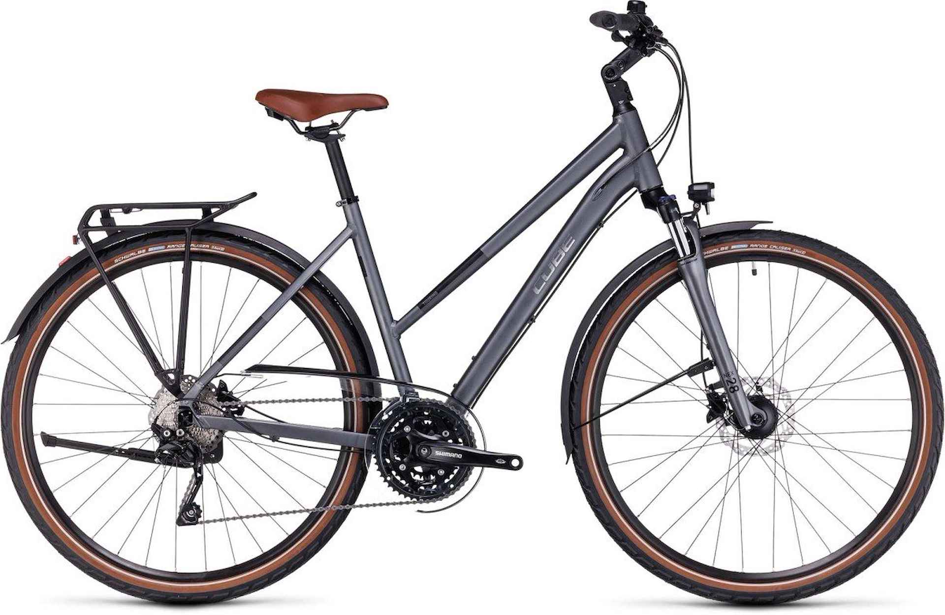 CUBE TOURING EXC GREY/METAL Mixed Grey/metal 54cm T M - 2/2