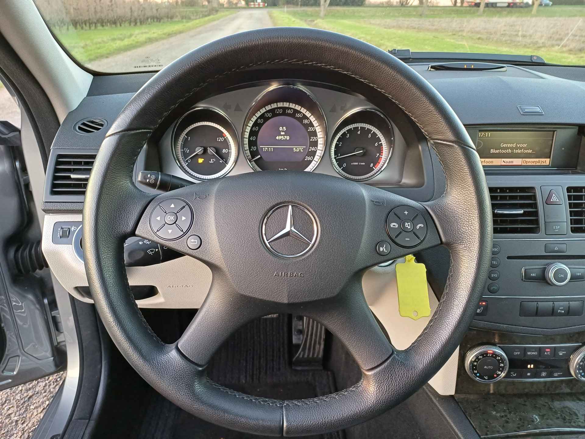 Mercedes-Benz C-Klasse 180 K BlueEFFICIENCY Business Class Avantgarde /Chique uitstraling/Lage km/Trekh./Hout/Stoelverw./ - 39/42