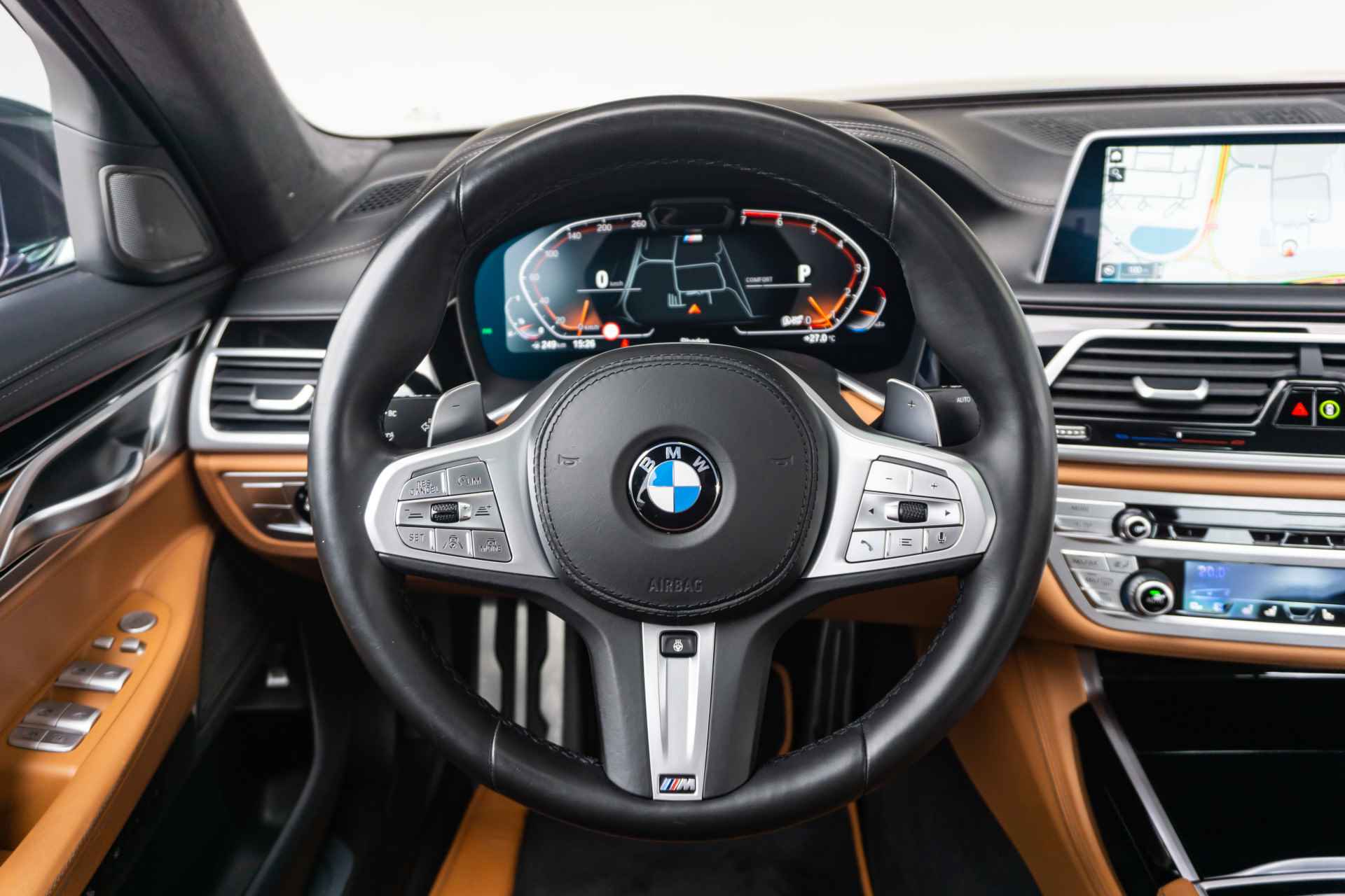 BMW 7 Serie Sedan 750i xDrive High Executive M Sportpakket 21 inch Individual velgen / BMW Head-Up Display / Elektrisch glazen schuif-/kanteldak / Stoelventilatie, voorstoelen - 7/64