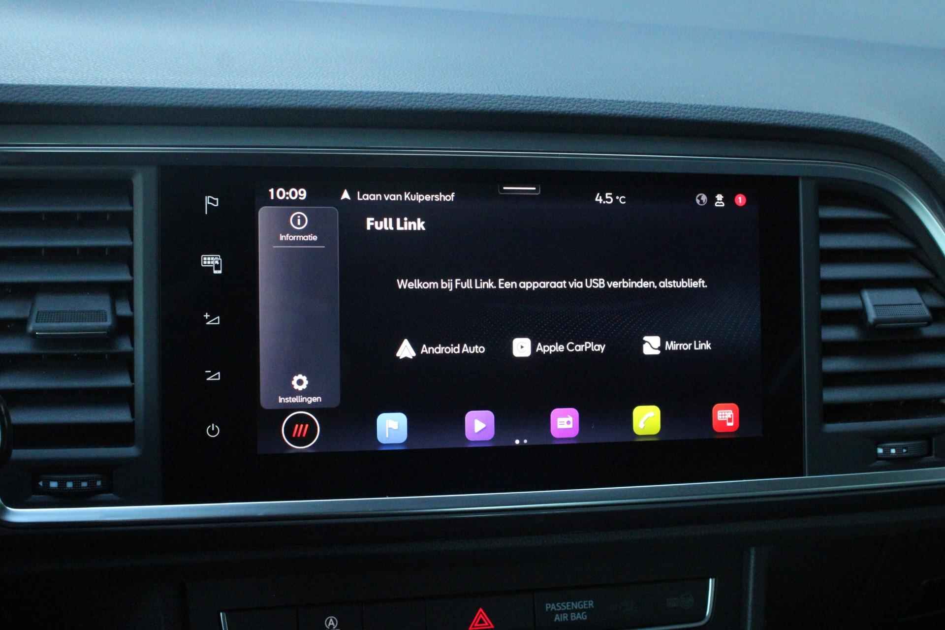 SEAT Ateca 1.0 TSI 110pk Style | Navigatie | Apple Carplay/ Android Auto | Airco Automatisch | DAB - 27/48