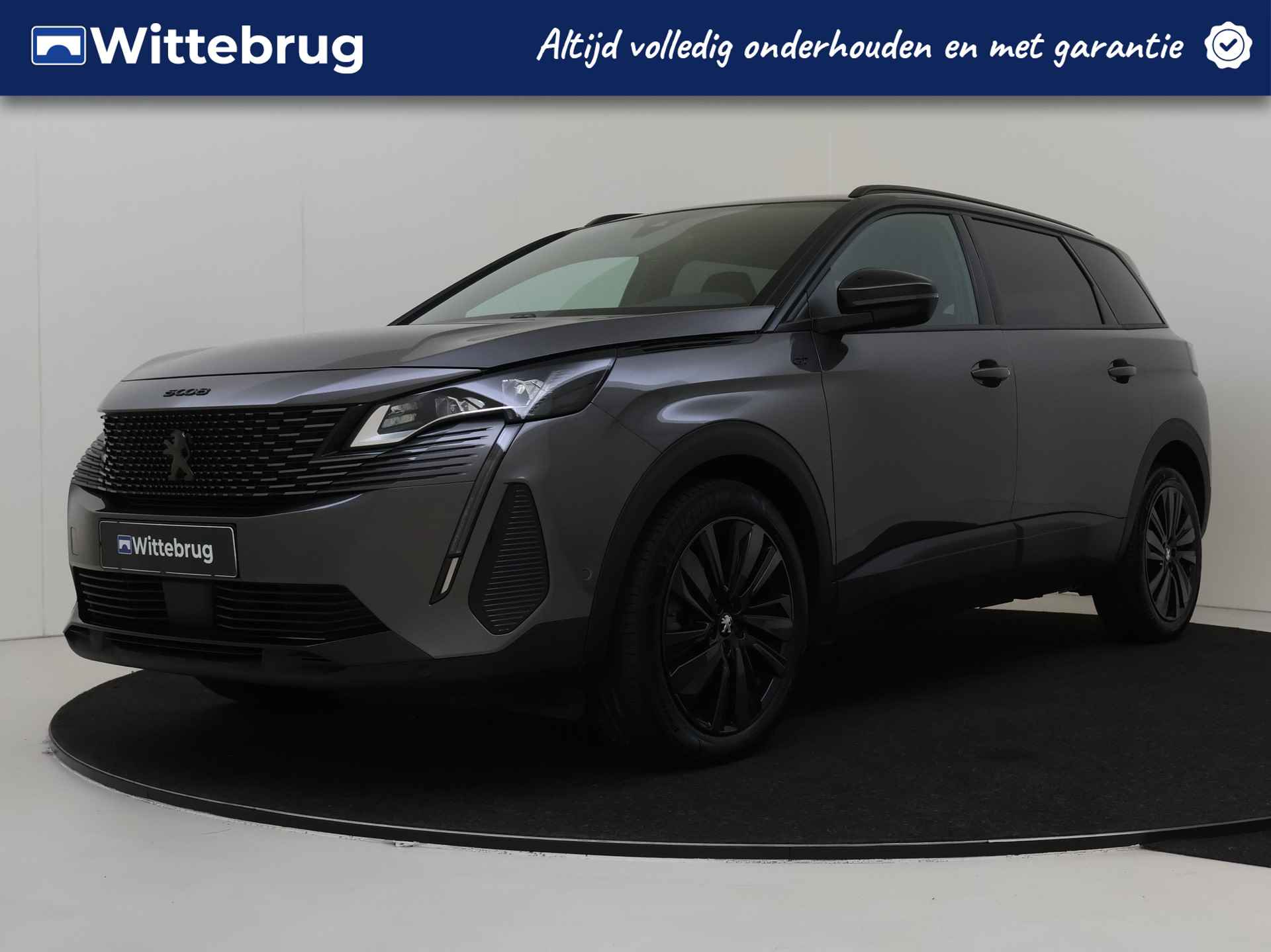 Peugeot 5008 1.2 130PK EAT8 GT | Black Pack | Stoelverwarming | Adaptive cruise | Elektrische achterklep |