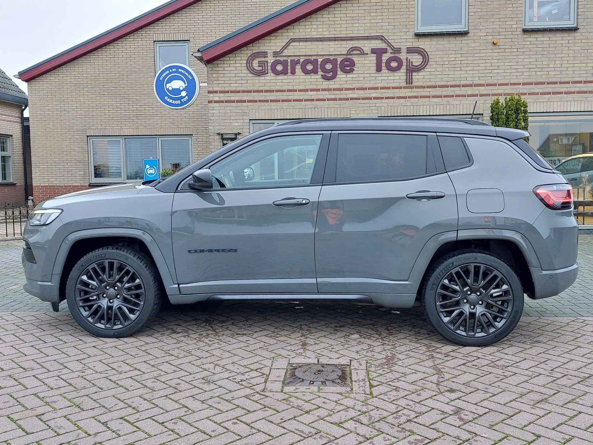 Jeep Compass 4xe 240 Hybrid Electric S | Leder | Camera | LED - 9/57