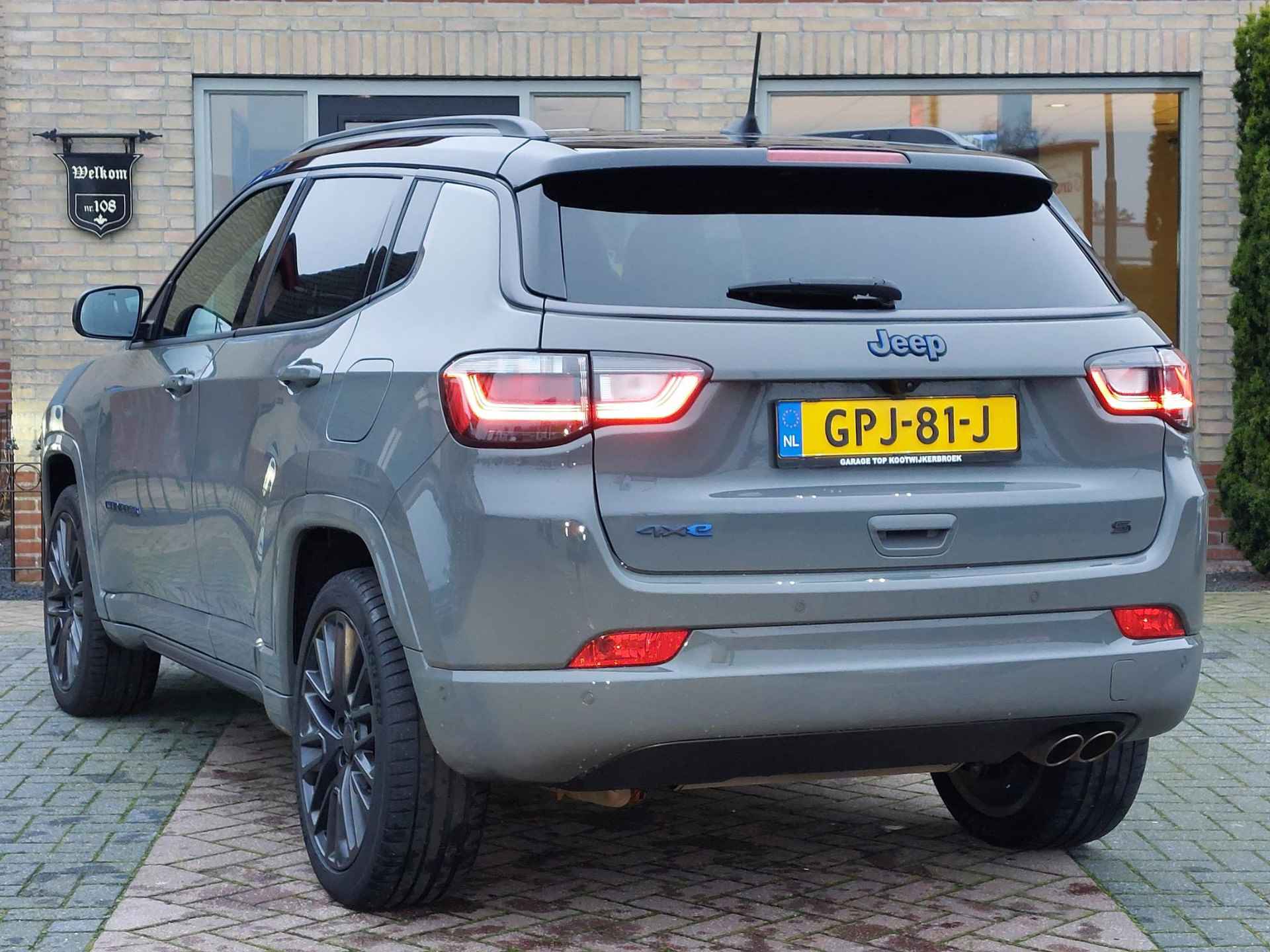 Jeep Compass 4xe 240 Hybrid Electric S | Leder | Camera | LED - 11/57