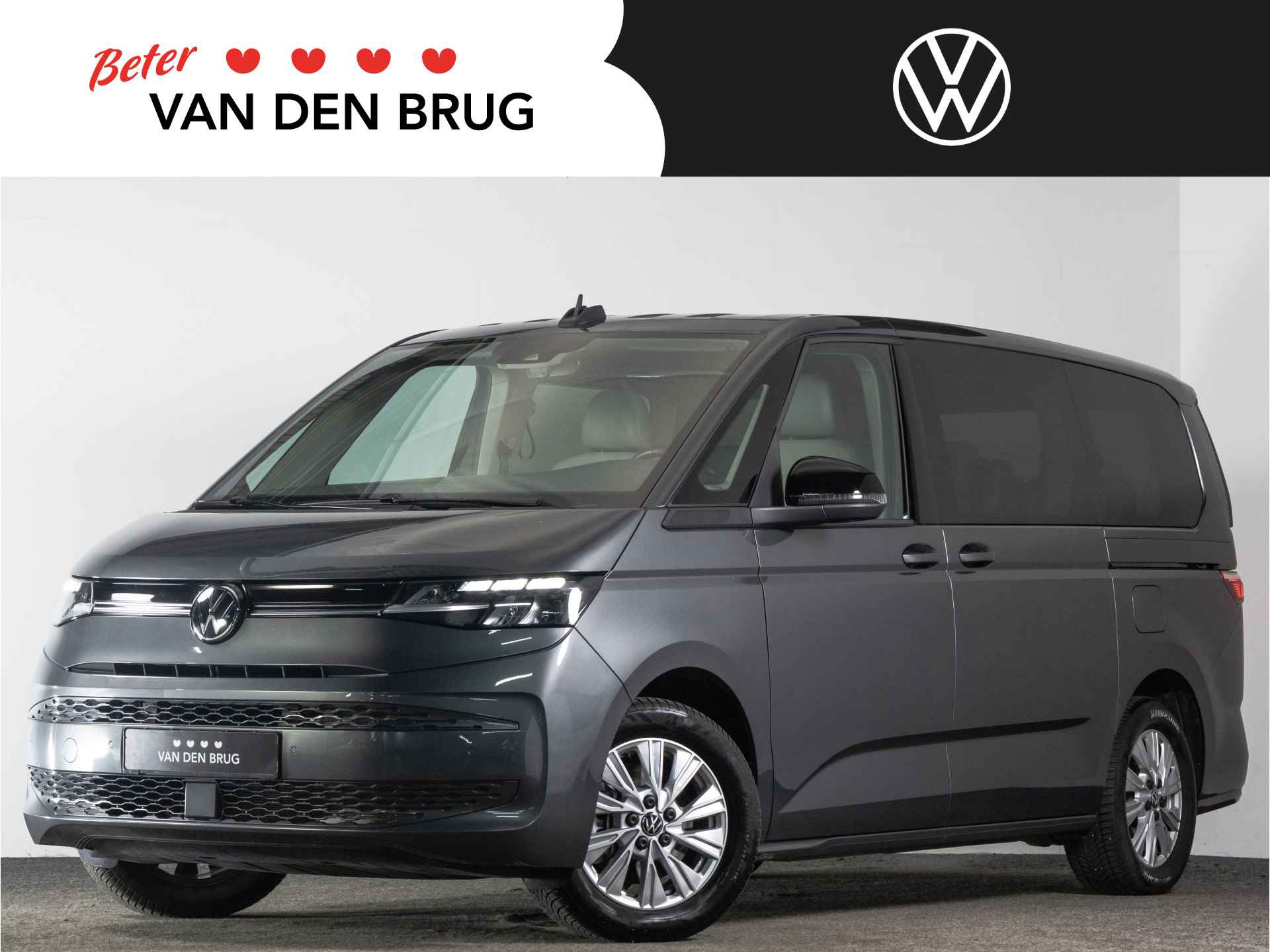 Volkswagen Multivan L2 Life 1.4 TSI 218 PK DSG eHybrid 7-Persoons | LED | Leder | Elektrische Schijfdeuren | Trekhaak | Stoelverwarming | Navigatie |