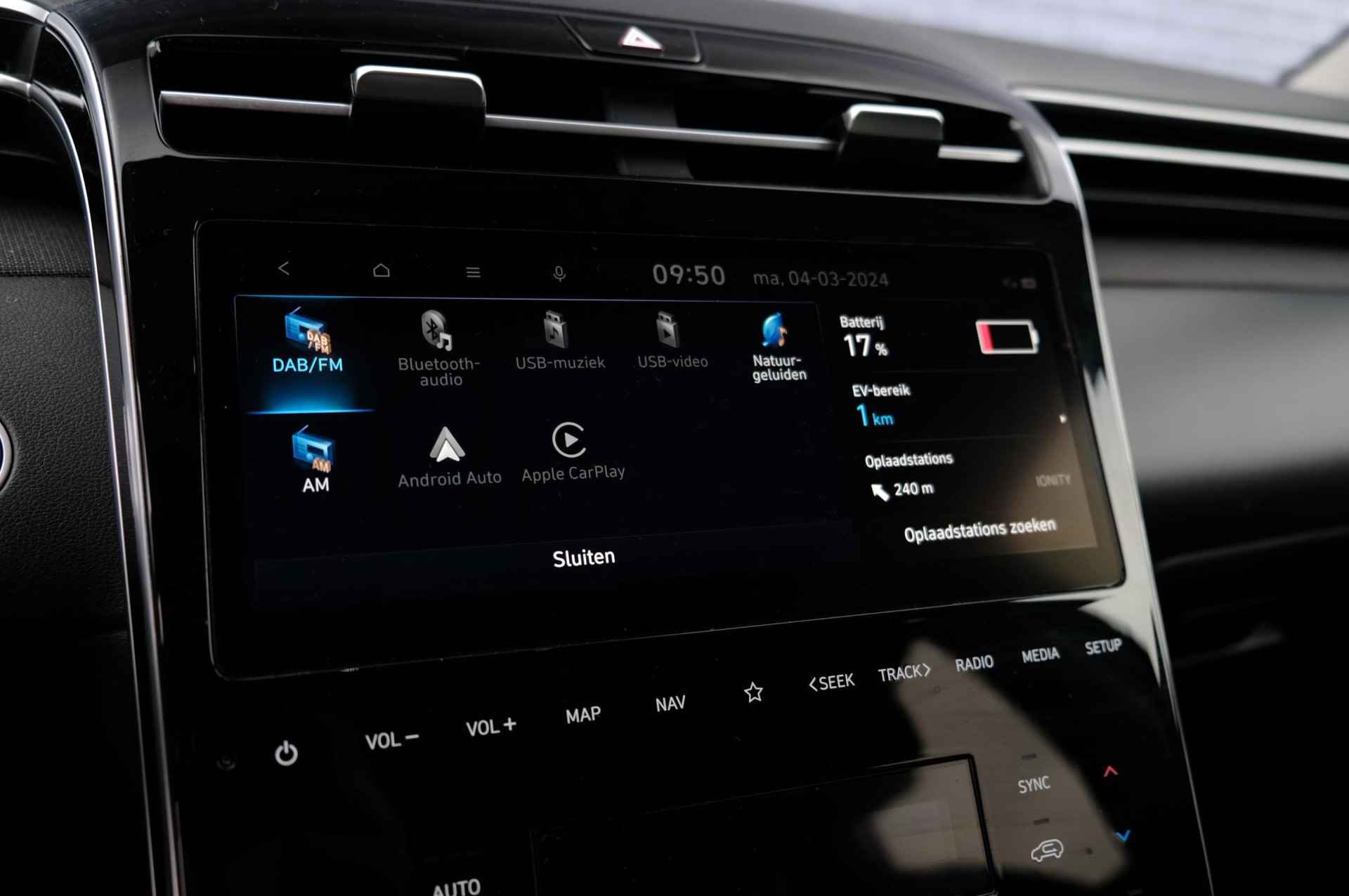 Hyundai Tucson 1.6 T-GDI PHEV Premium Sky 4WD | Automaat | Navi | Stoelverwarming/Ventilatie | Leer | Elec. Achterklep - 21/32