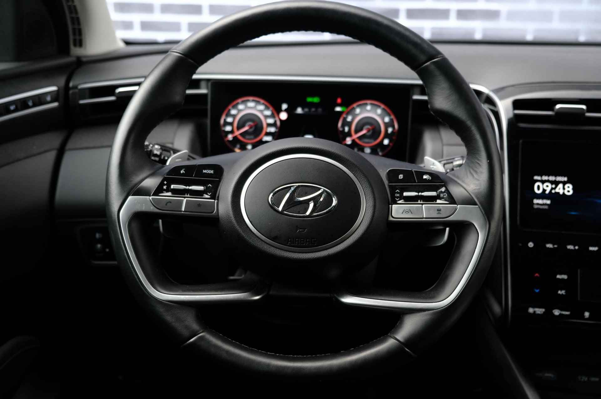 Hyundai Tucson 1.6 T-GDI PHEV Premium Sky 4WD | Automaat | Navi | Stoelverwarming/Ventilatie | Leer | Elec. Achterklep - 8/32