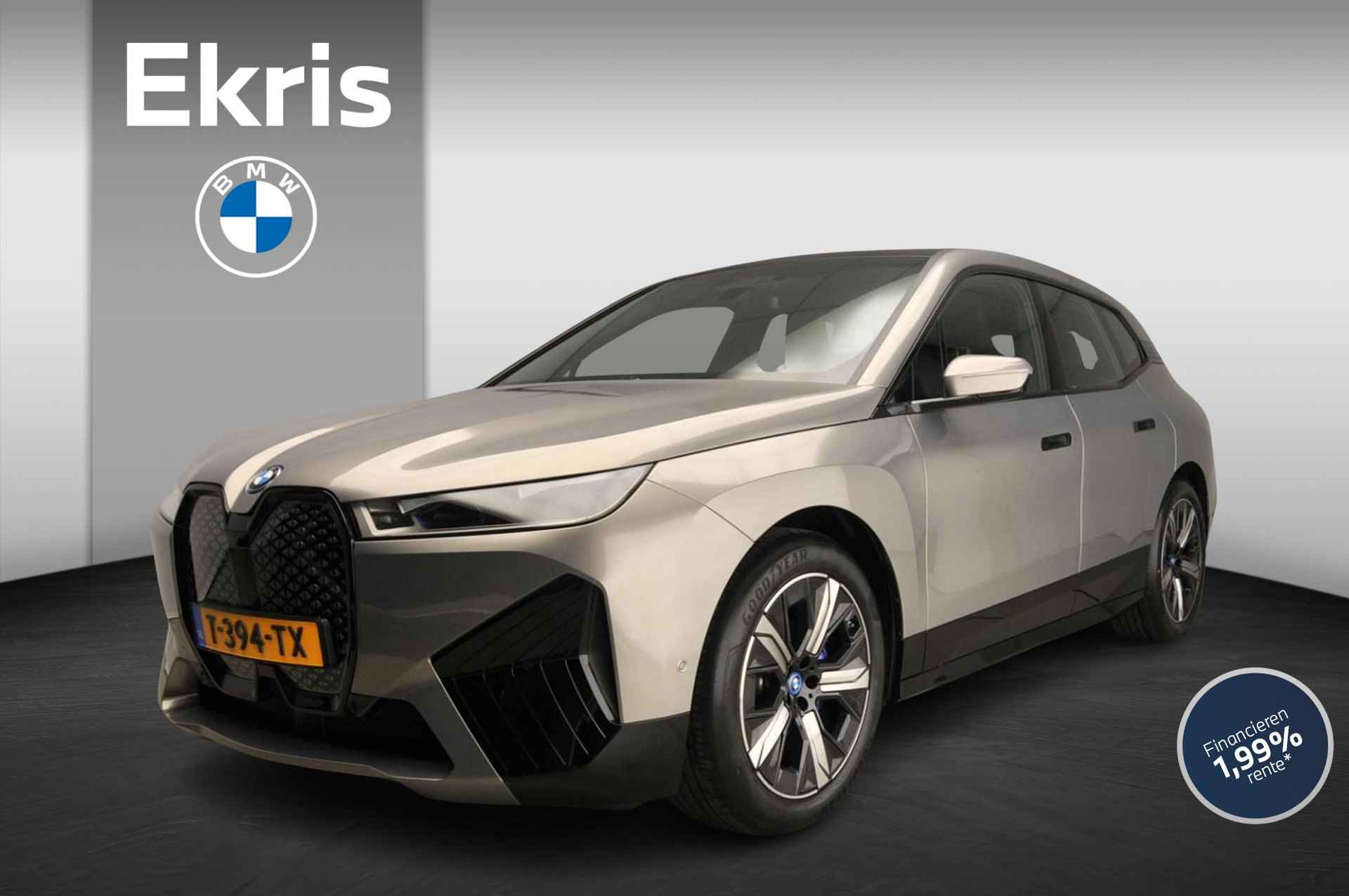 BMW iX xDrive40 Business Edition Plus 77 kWh Laserlicht | Navigatie | Schuifdak | Keyles go | Stoelverwarming | DAB | Harman-kardon sound | Alu 21 inch - 1/59