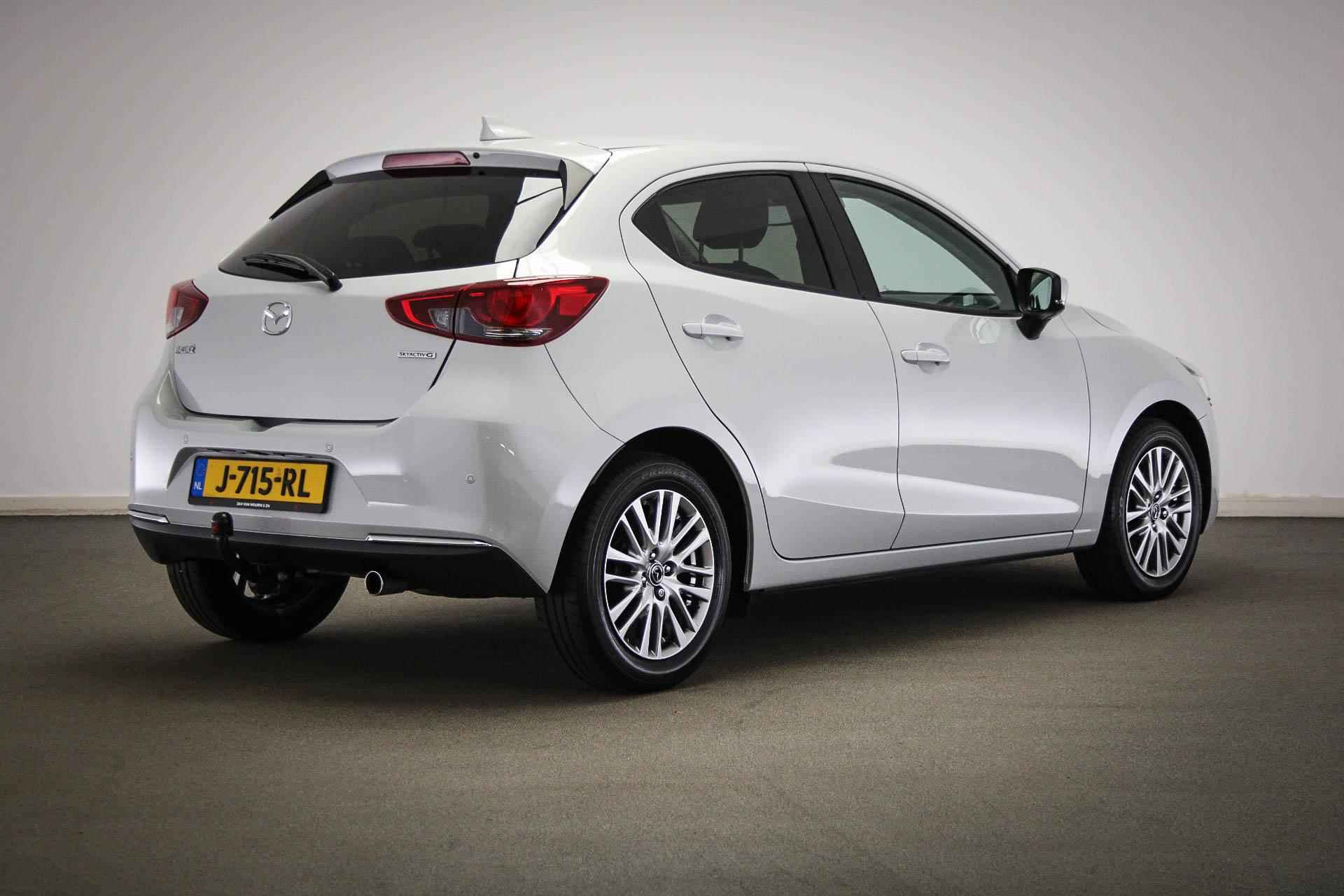 Mazda 2 1.5 Skyactiv-G Luxury | LED | CLIMA | STUURWIELVERWARMING | CRUISE | DAB | PDC | 16" - 2/52