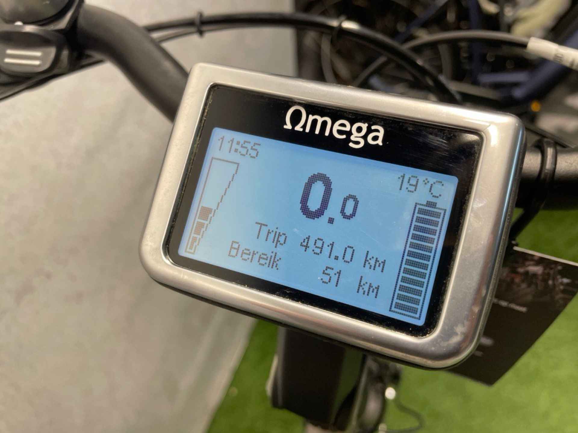 RIH Omega 3 Dames Mat Kwartszilver 54cm 2019 - 3/4