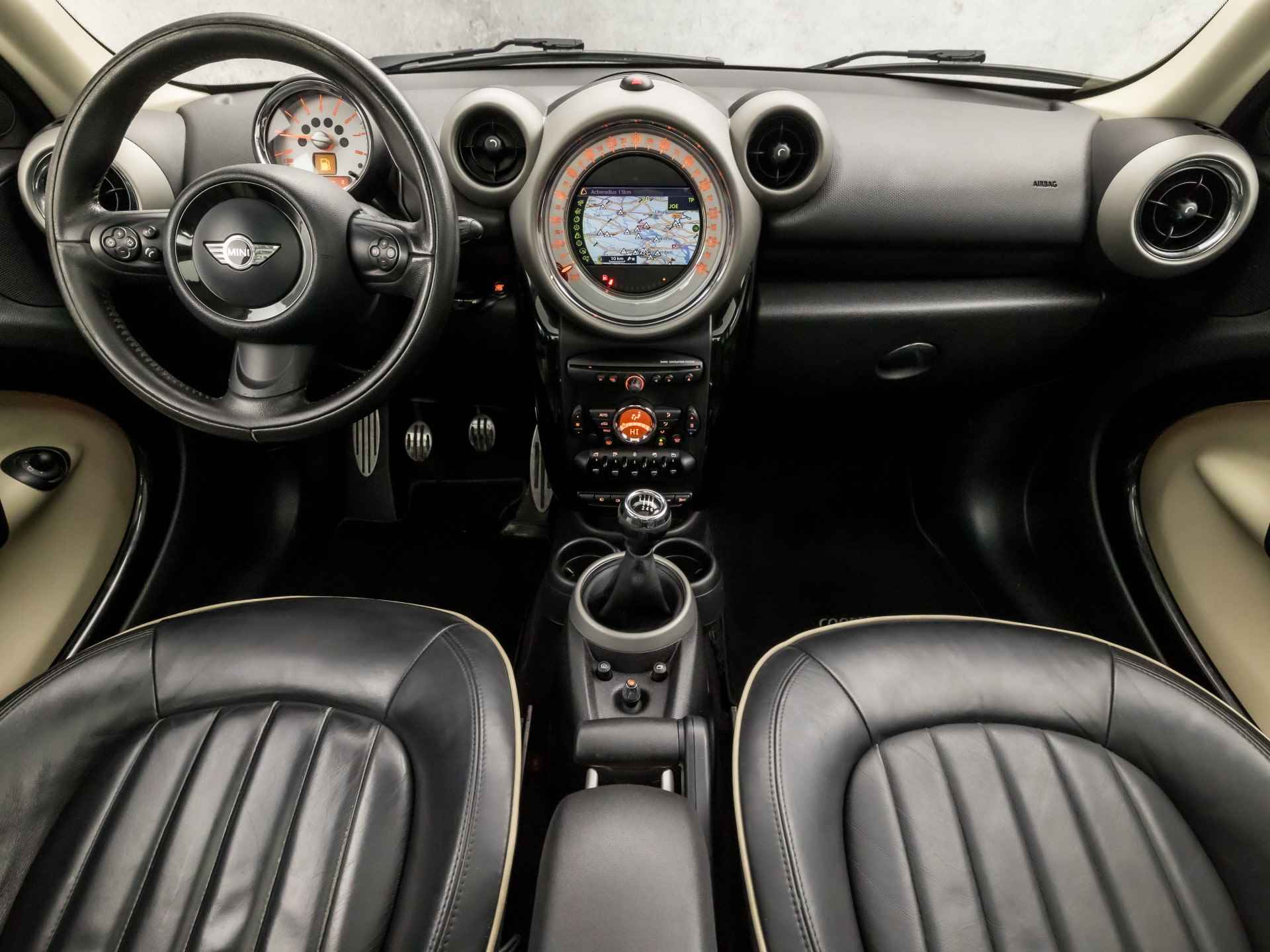 MINI Countryman 1.6 Cooper S 184Pk (PANORAMADAK, NAVIGATIE, CLIMATE, HARMAN/KARDON, XENON, LEDEREN SPORTSTOELEN, GETINT GLAS, CRUISE, PARKEERSENSOREN, NIEUWSTAAT) - 6/33