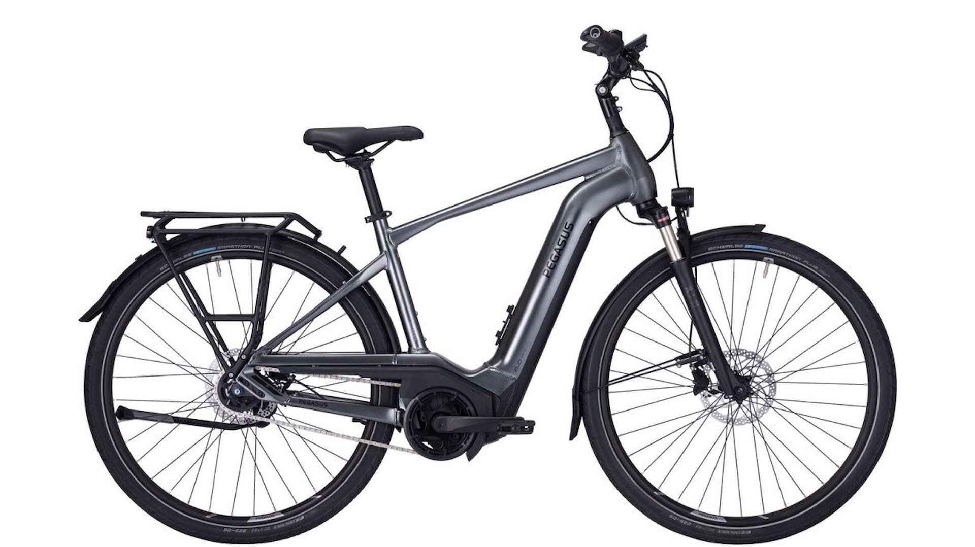 PEGASUS Premio EVO 5F Lite 750 wh accu Heren Black Chrome Matt/black Matt 55cm 2024