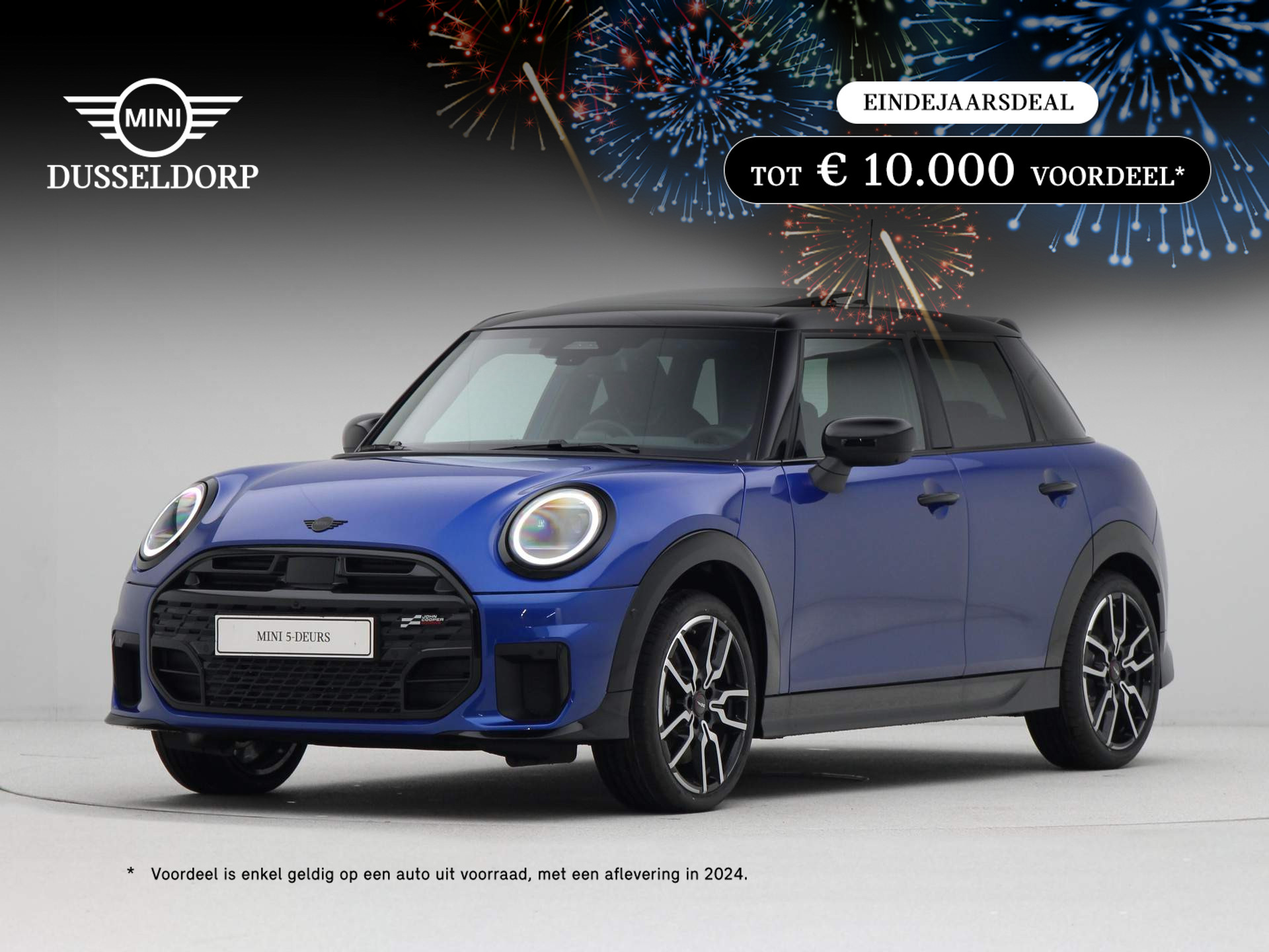 MINI Cooper 5-deurs S John Cooper Works Pakket XL PRIVATE LEASE EUR 748,- (48 mnd/10.000 km)